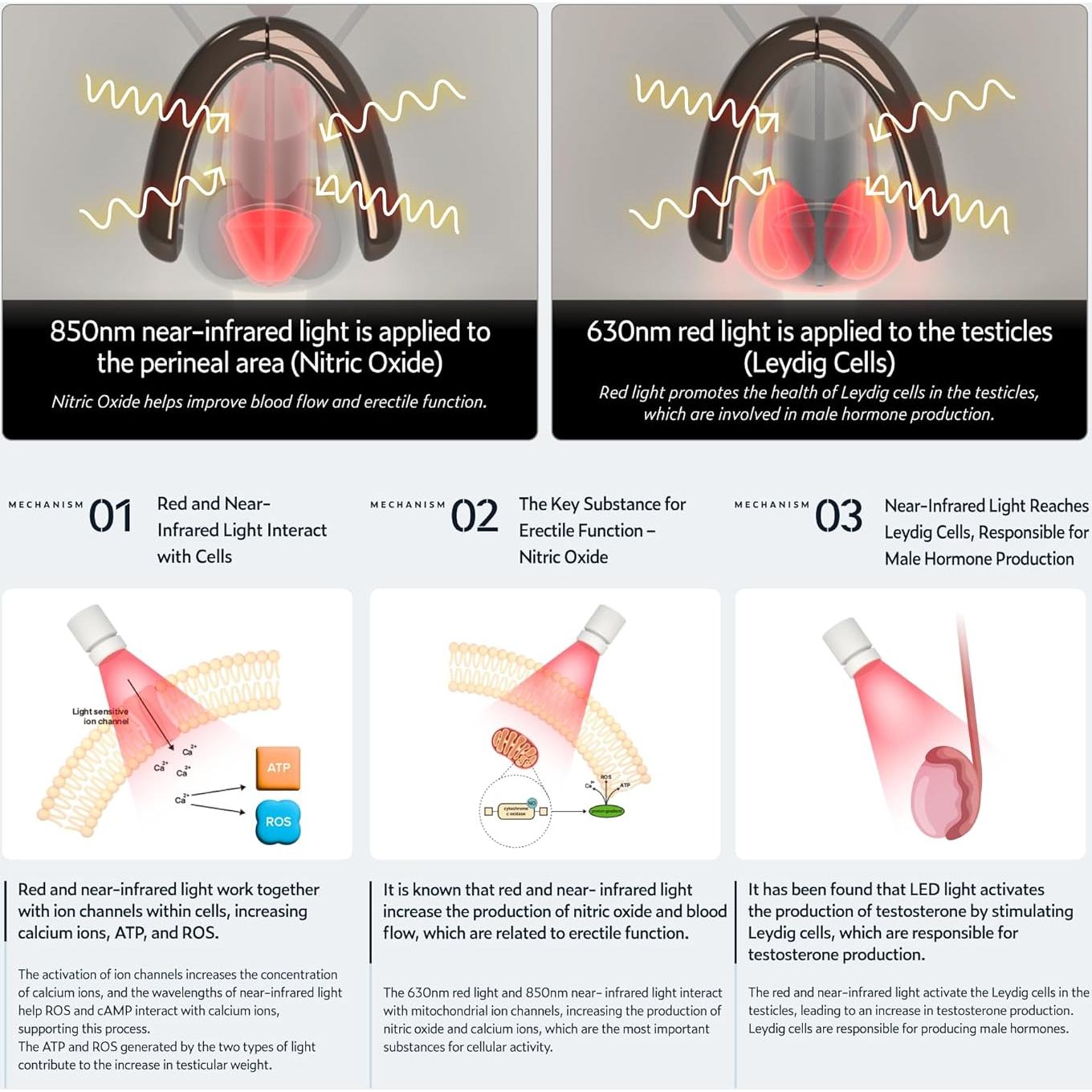 Dispositivo de Terapia de Luz Infrarroja y Roja KAISAR