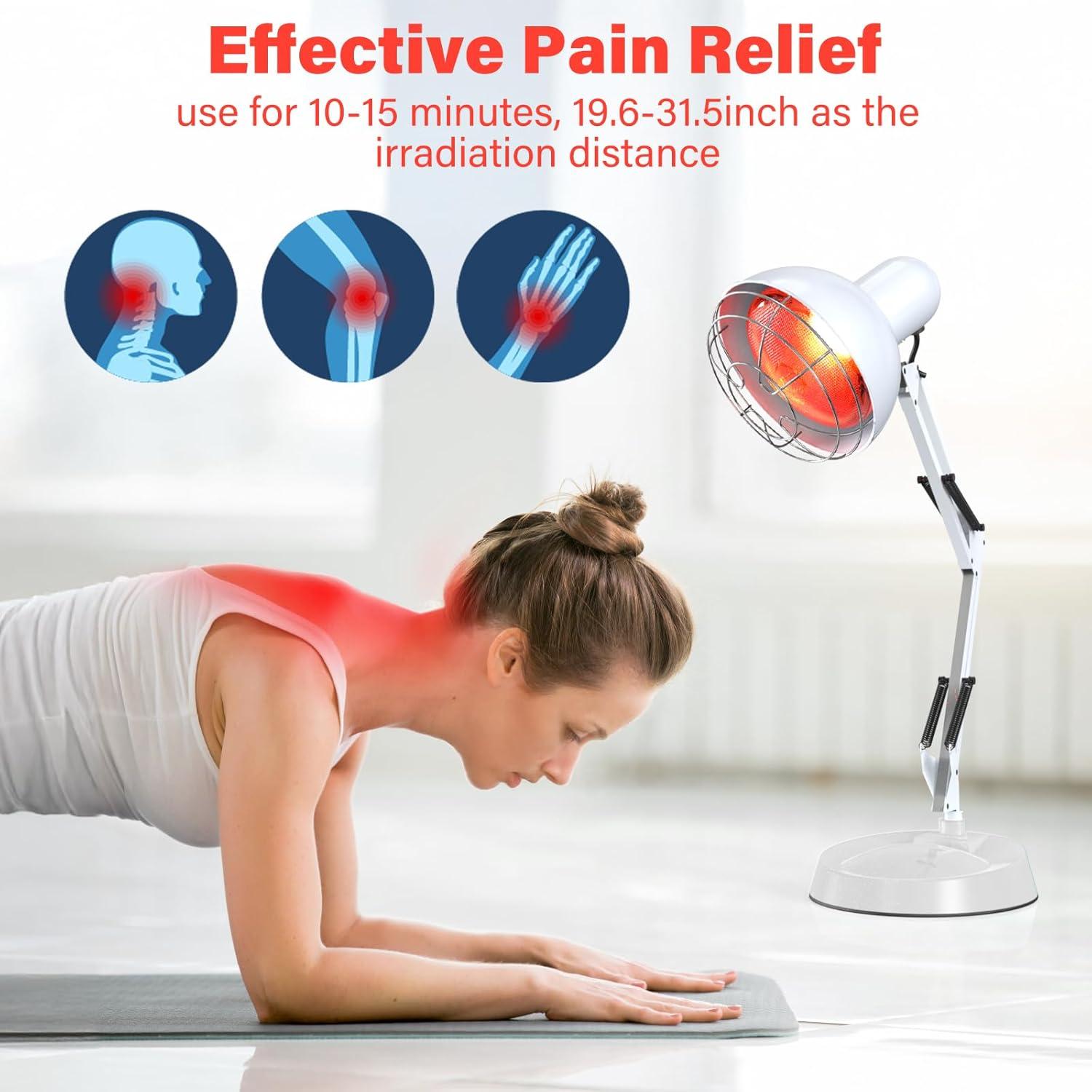 Lámpara Infrarroja Hoakya 660nm 850nm Terapia Calor