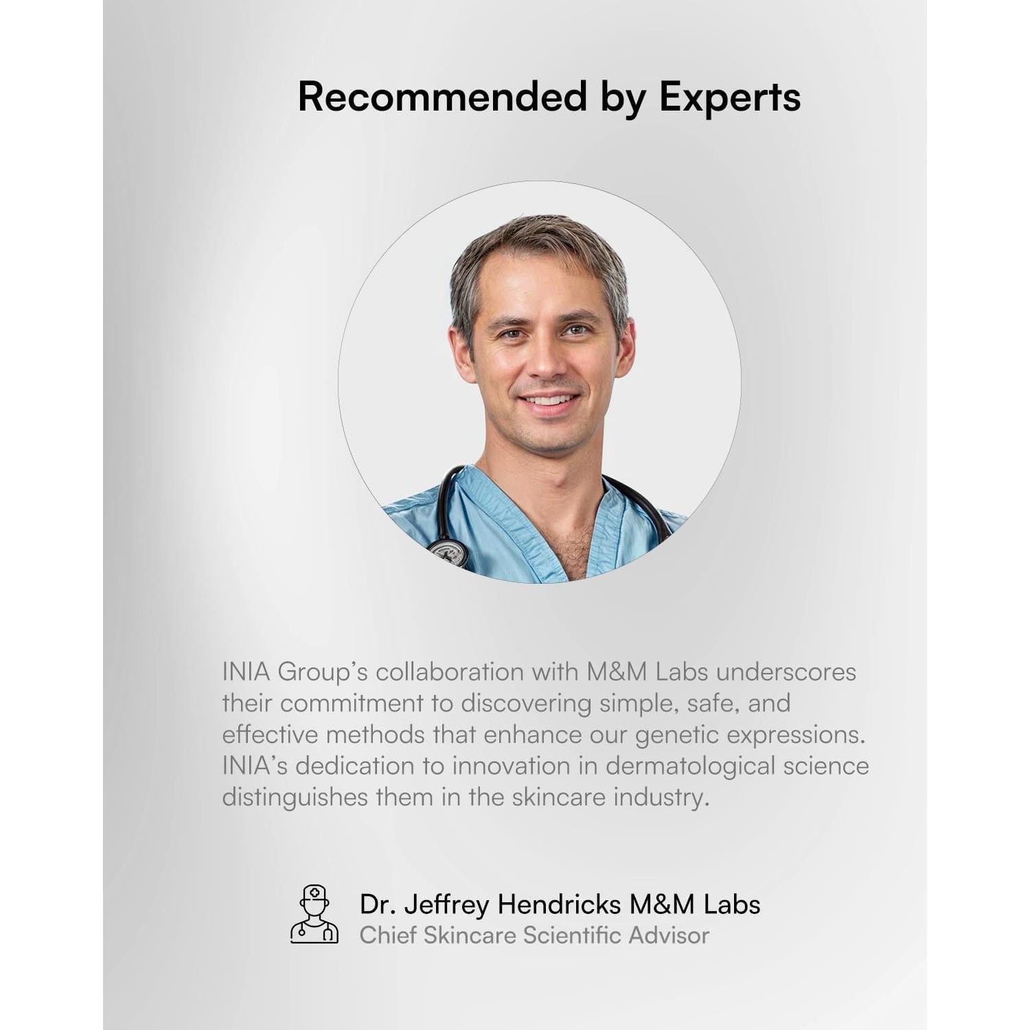 Máscara de Luz Roja INIA Inalámbrica para Cuidado Facial