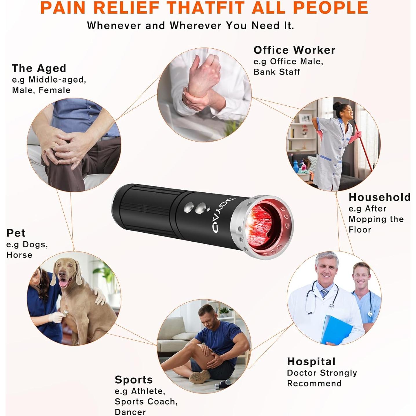 Dispositivo Terapia Luz Roja TUOB 5 Longitudes de Onda