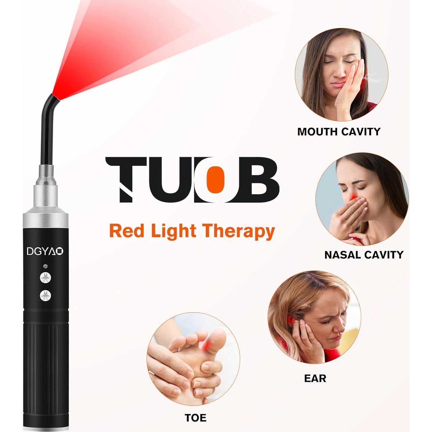 Dispositivo Terapia Luz Roja TUOB 5 Longitudes de Onda