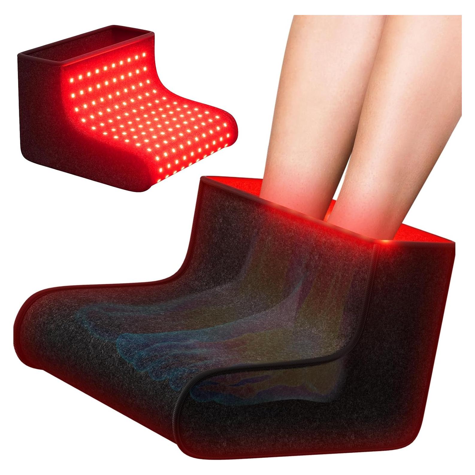 Terapia de Luz Roja EPOE para Pies Doble Longitud de Onda