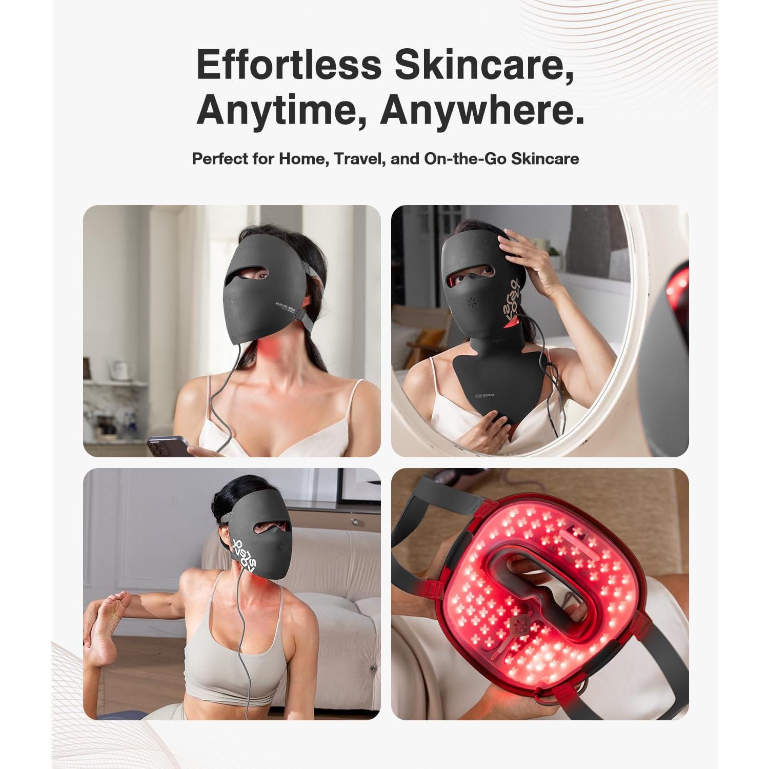 Terapia de Luz Roja JOVS para la Cara - Dispositivo LED Inalámbrico