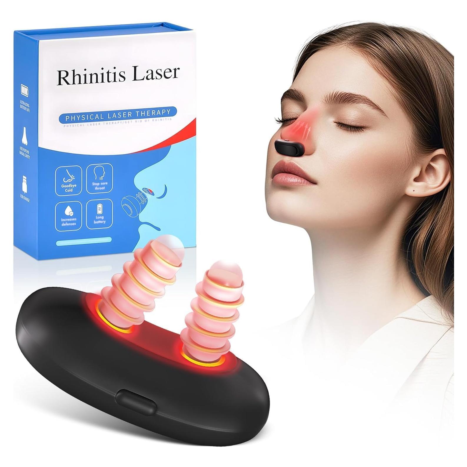 Dispositivo Terapia Nasal Luz Roja CCHYY Recargable USB