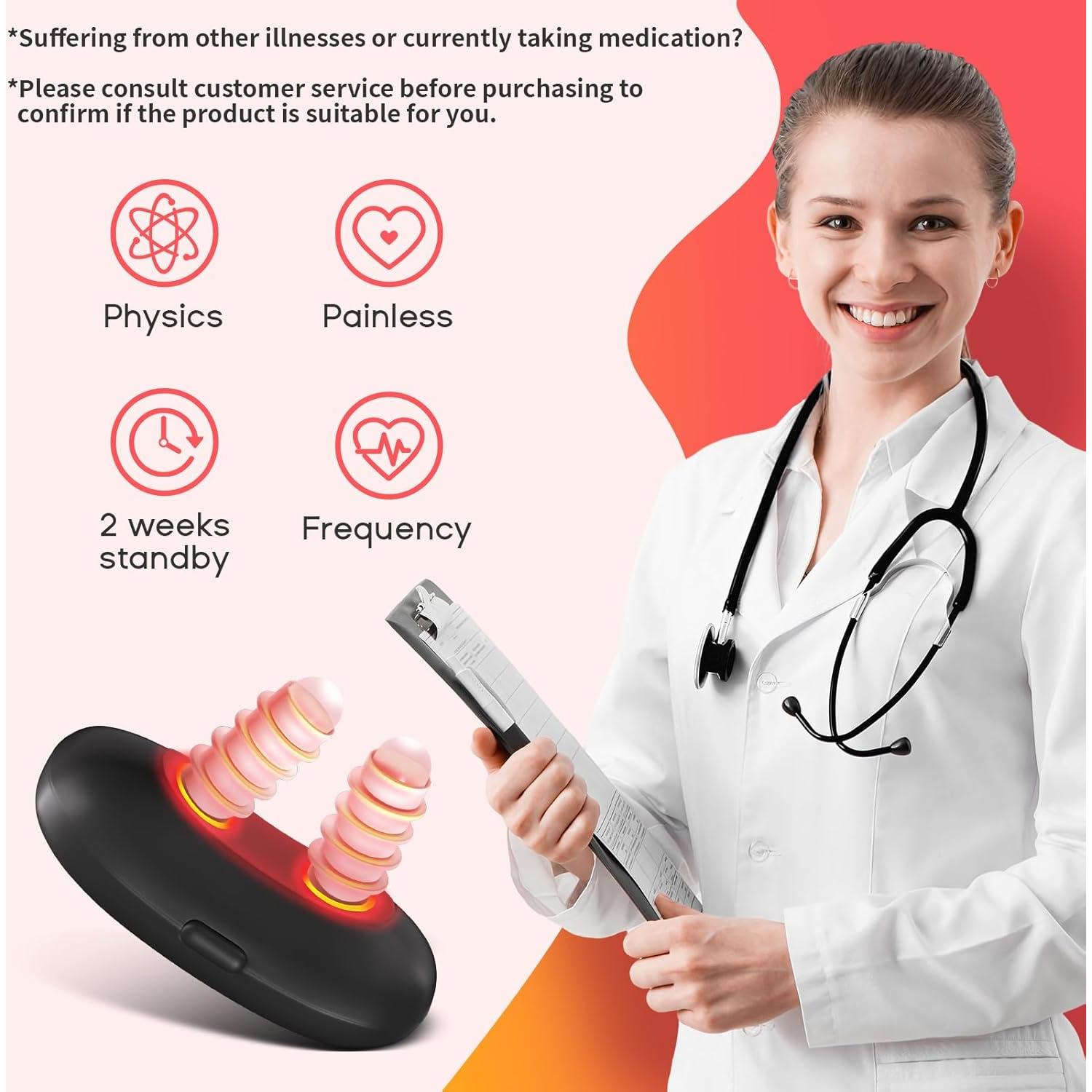 Dispositivo Terapia Nasal Luz Roja CCHYY Recargable USB