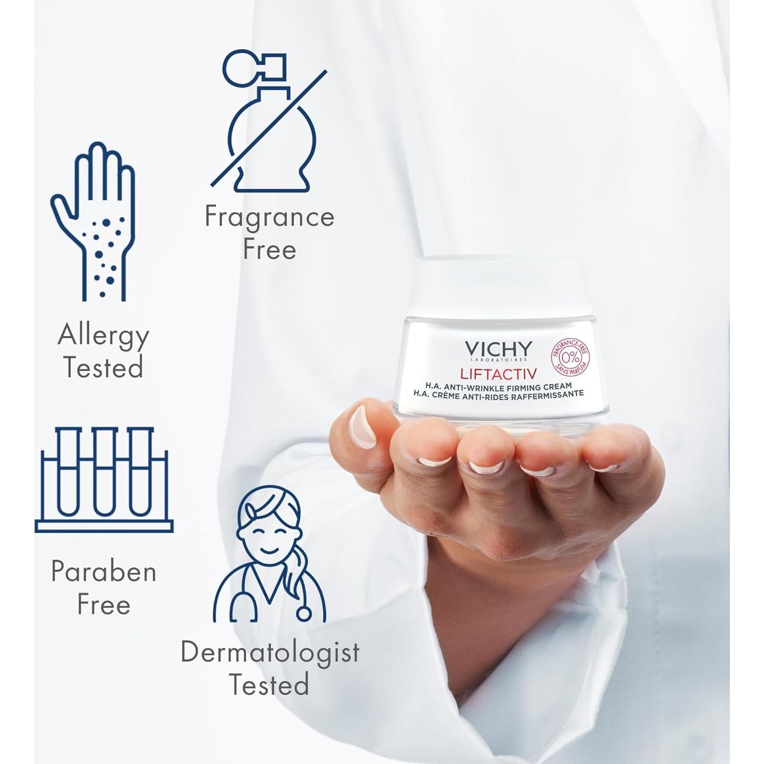 Crema facial reafirmante Vichy LiftActiv H.A. 50ml