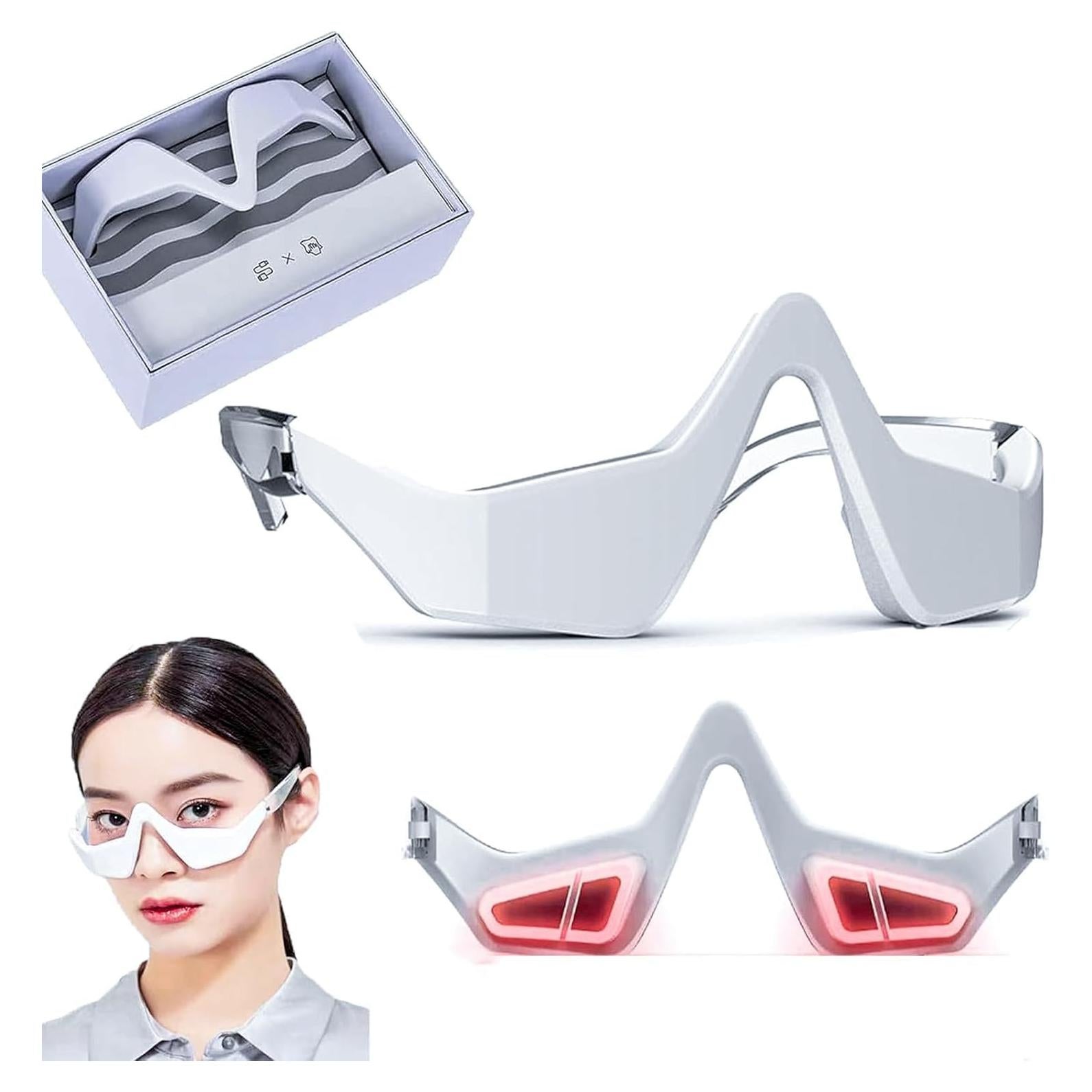 Gafas de Luz Roja Revital Eyes - Masajeador Ocular 2 Modos