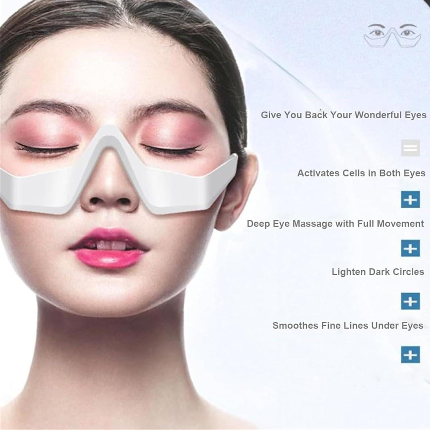 Gafas de Luz Roja Revital Eyes - Masajeador Ocular 2 Modos