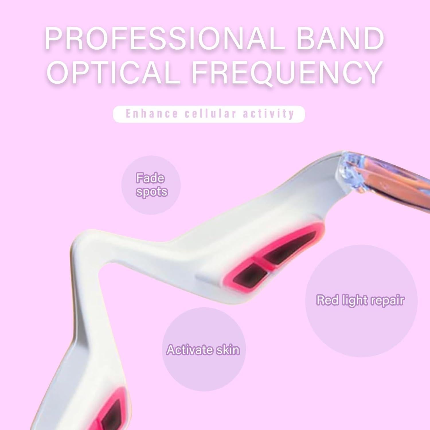Gafas de Luz Roja Revital Eyes - Masajeador Ocular 2 Modos