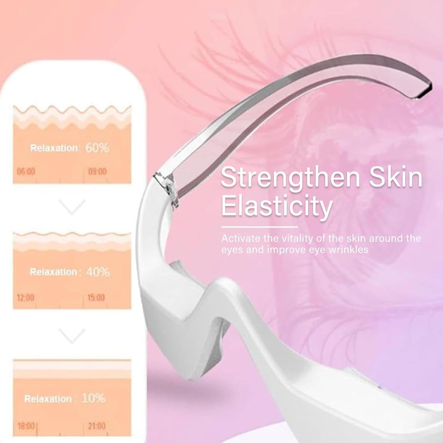 Gafas de Luz Roja Revital Eyes - Masajeador Ocular 2 Modos