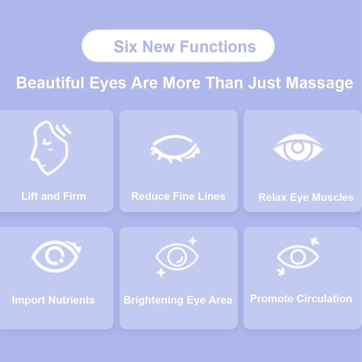 Gafas de Luz Roja Revital Eyes - Masajeador Ocular 2 Modos