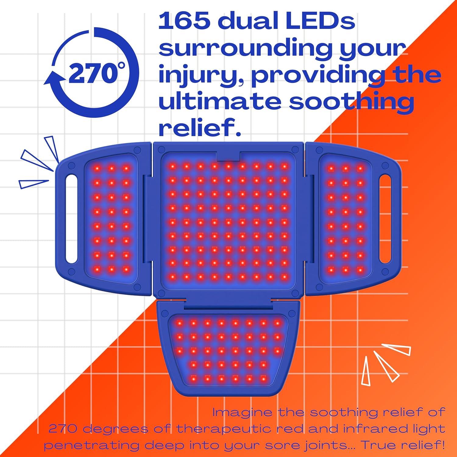 Panel de Luz Roja SHINE para Alivio de Rodilla y Espalda