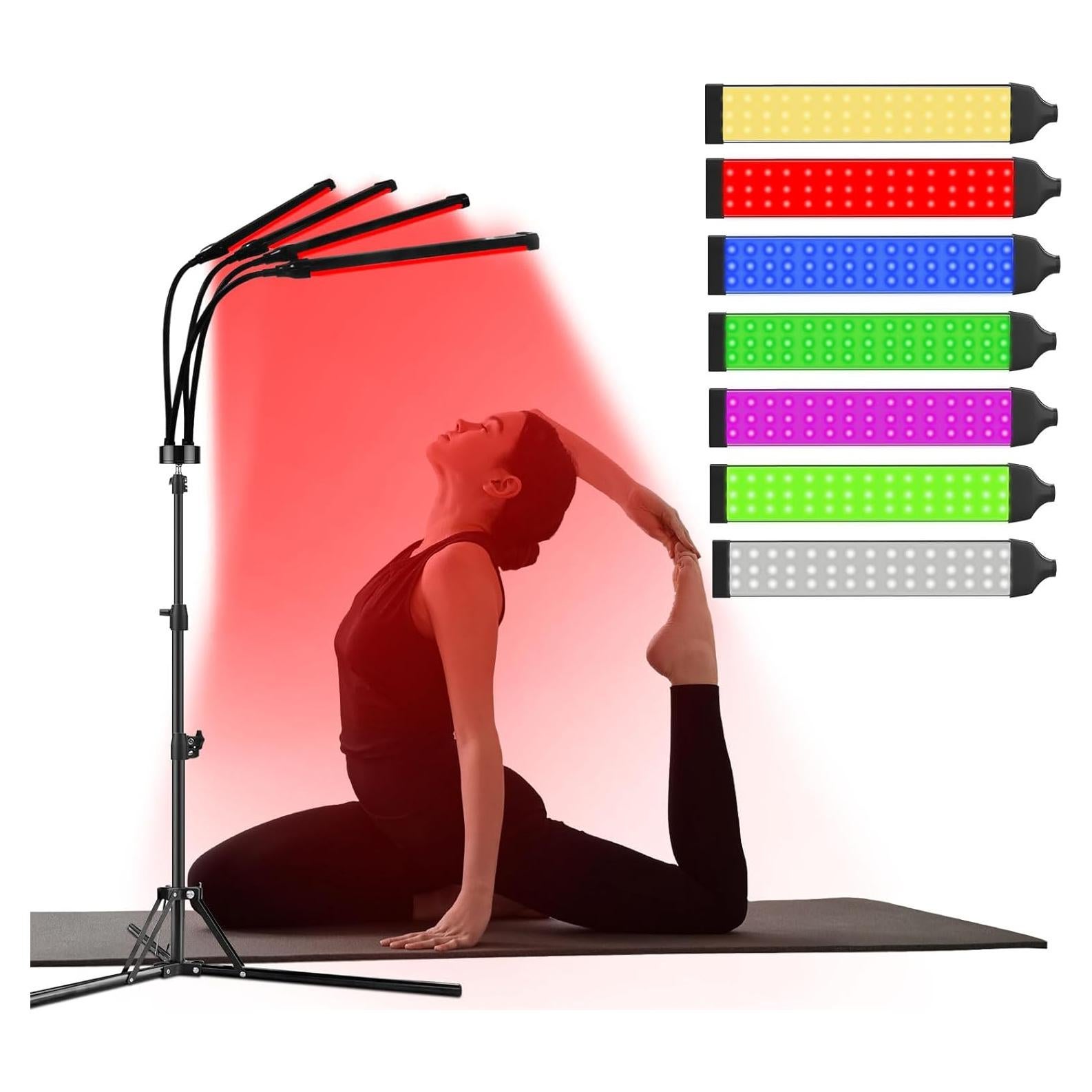 Lámpara de Terapia de Luz Roja Shyineyou 30W 7 Colores