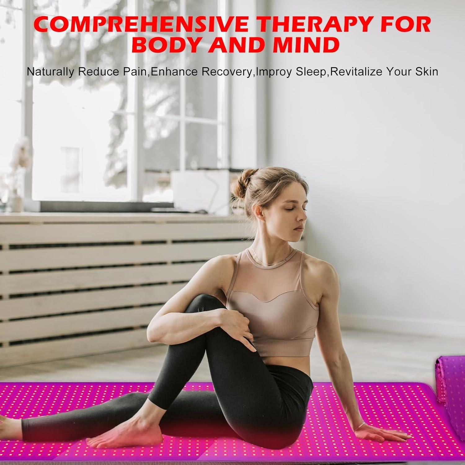 Almohadilla de Luz Roja LITECARE 1560 LEDs 180x60 cm