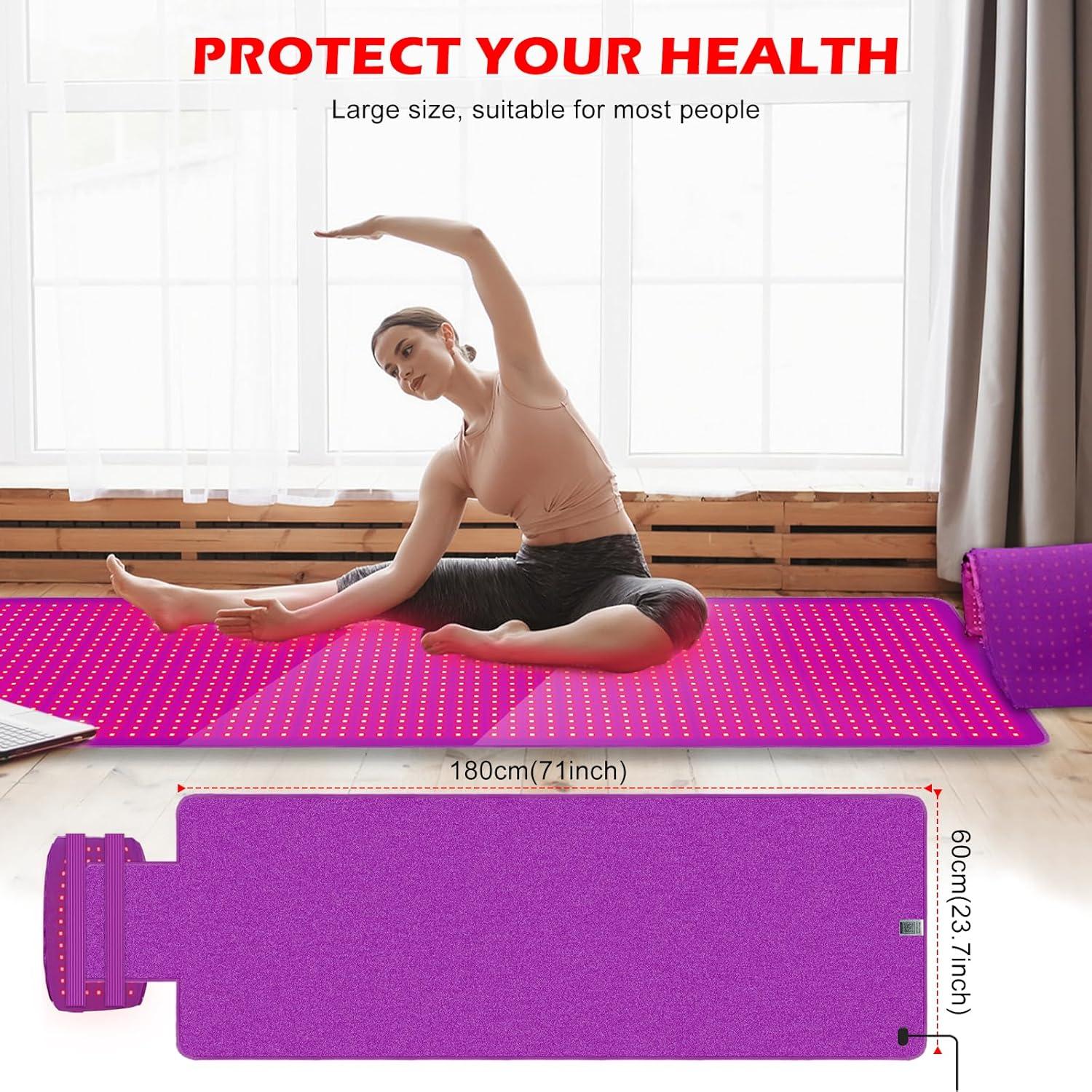 Almohadilla de Luz Roja LITECARE 1560 LEDs 180x60 cm