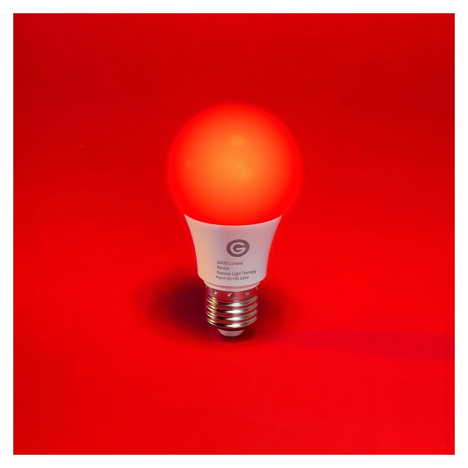 Bombilla Terapia Luz Roja Gamma 670nm Sueño Natural