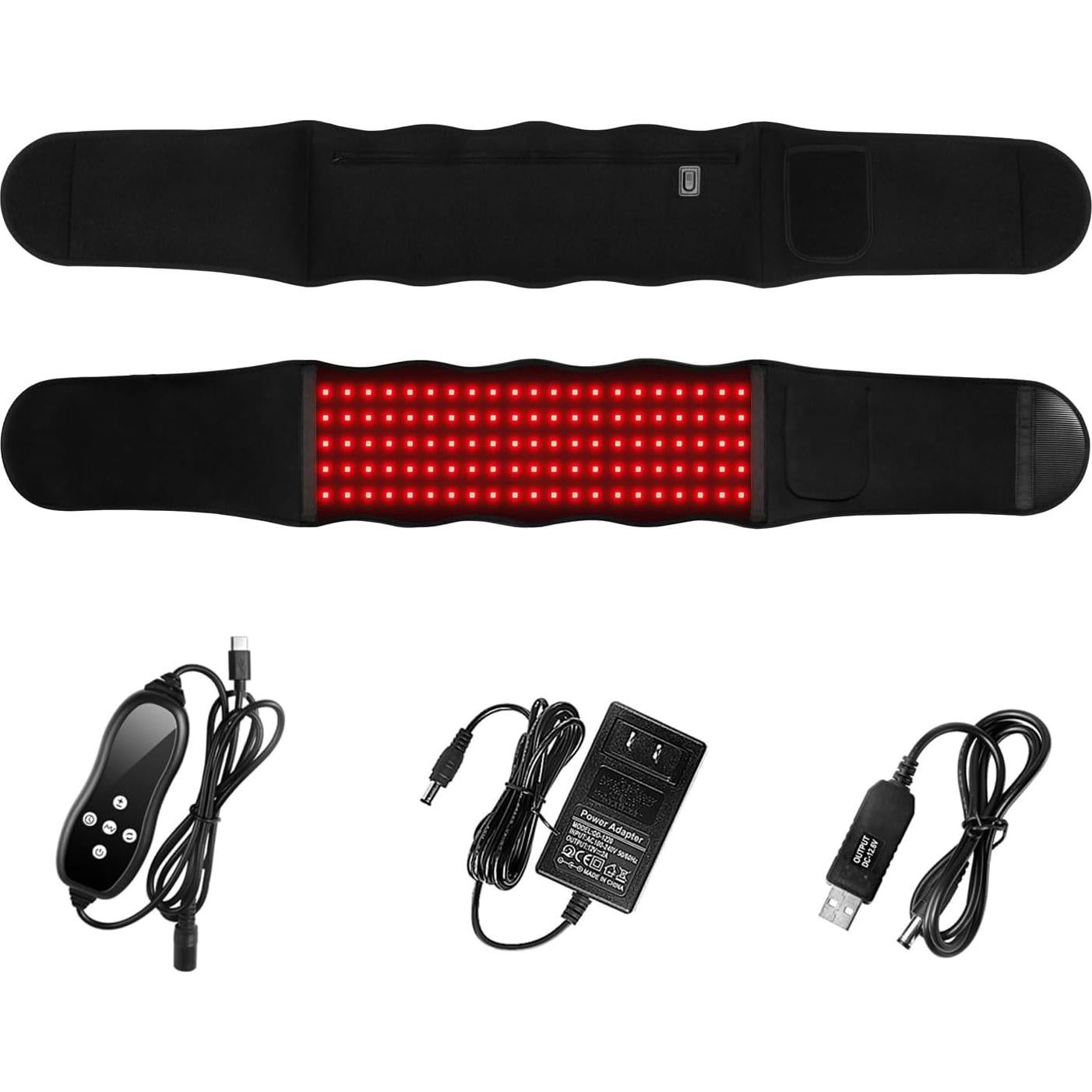 Cinturón de Terapia de Luz Roja Xiamen Hezhida con Masaje