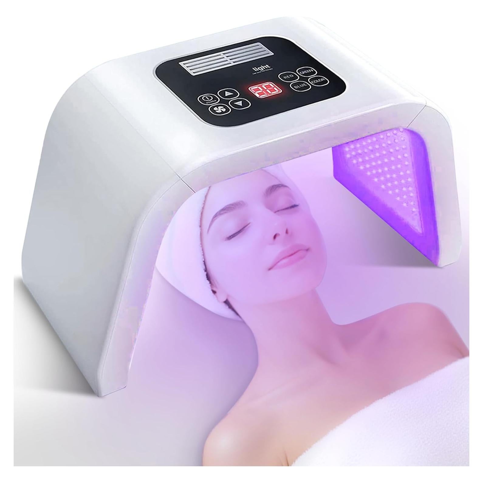 Máscara Facial LED Fxtiaa JY-A025 7 en 1 Cuidado Piel