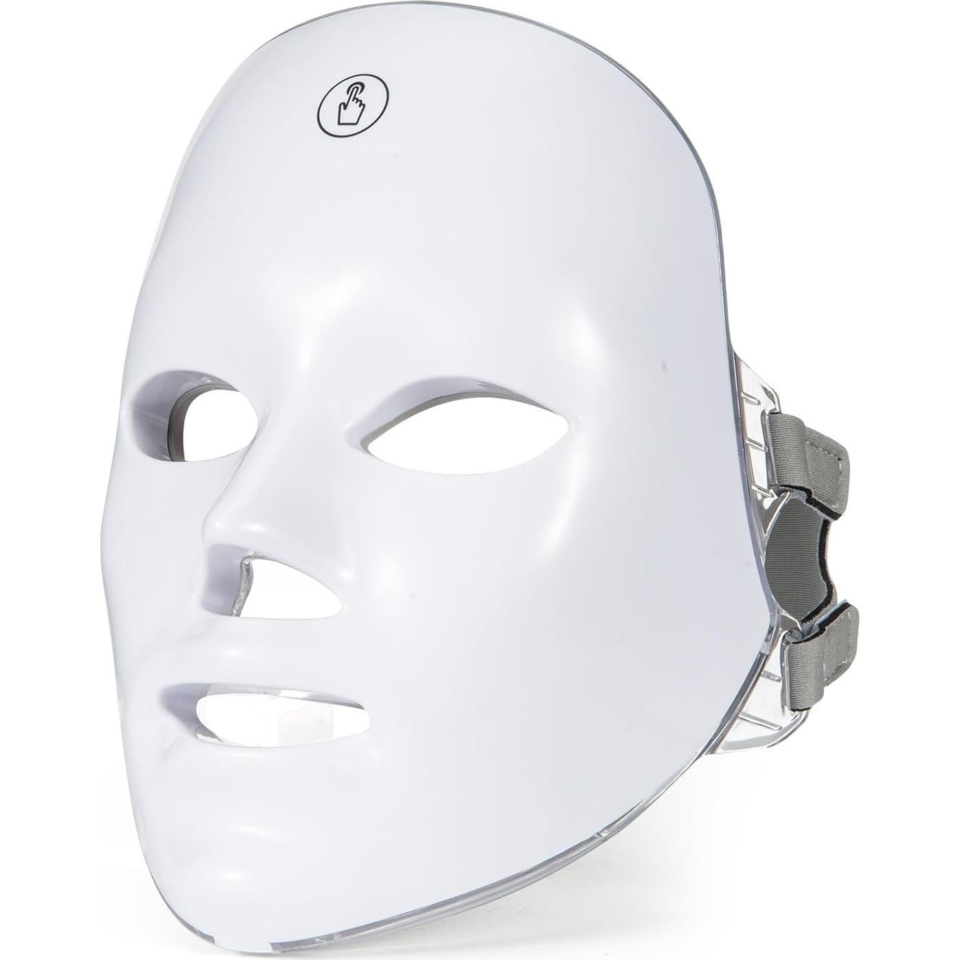 Máscara Facial de Luz Roja Facego 7 Modos Portátil Inalámbrica