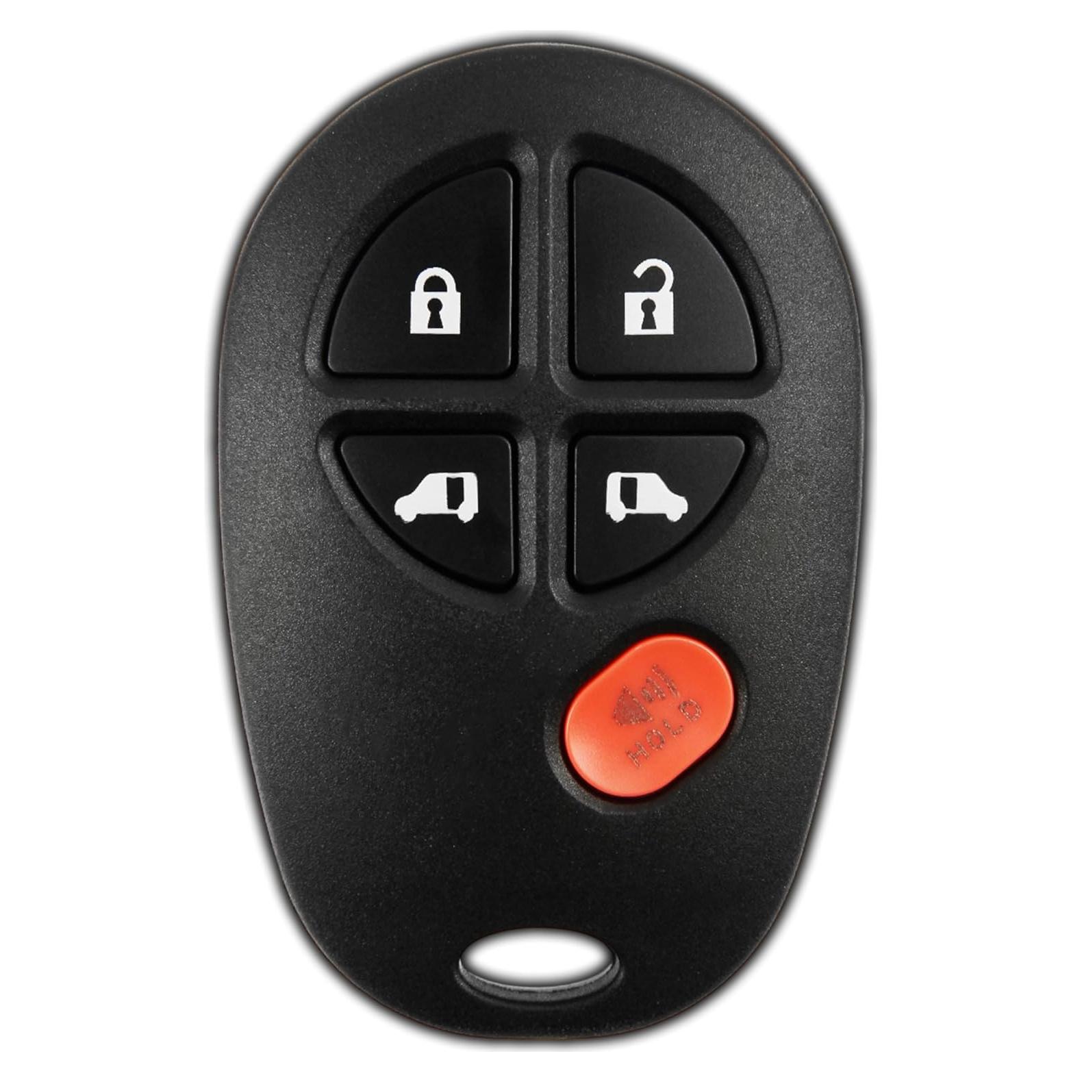 Control Remoto KeylessOption para Toyota Sienna 2011-2018