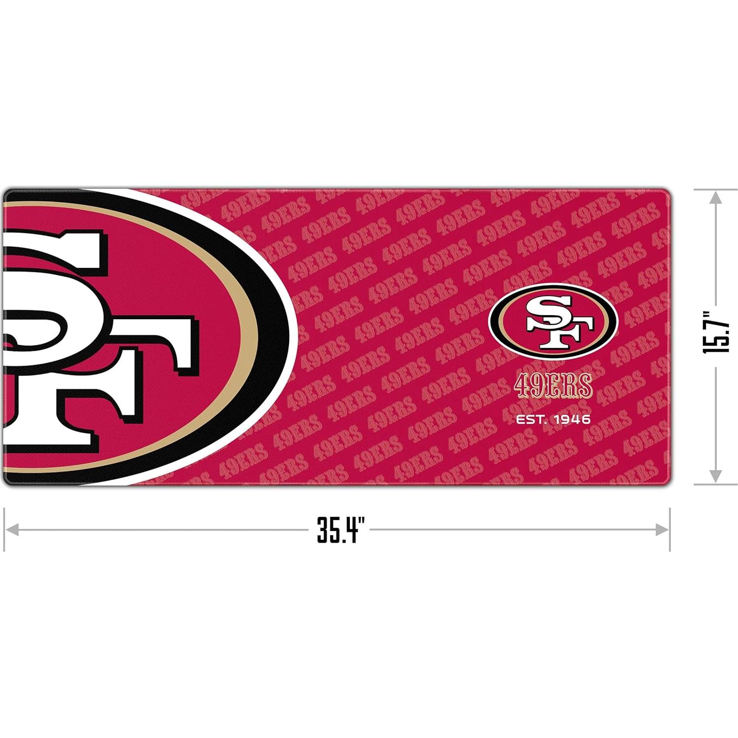Alfombrilla de Escritorio YouTheFan San Francisco 49ers 90x40cm