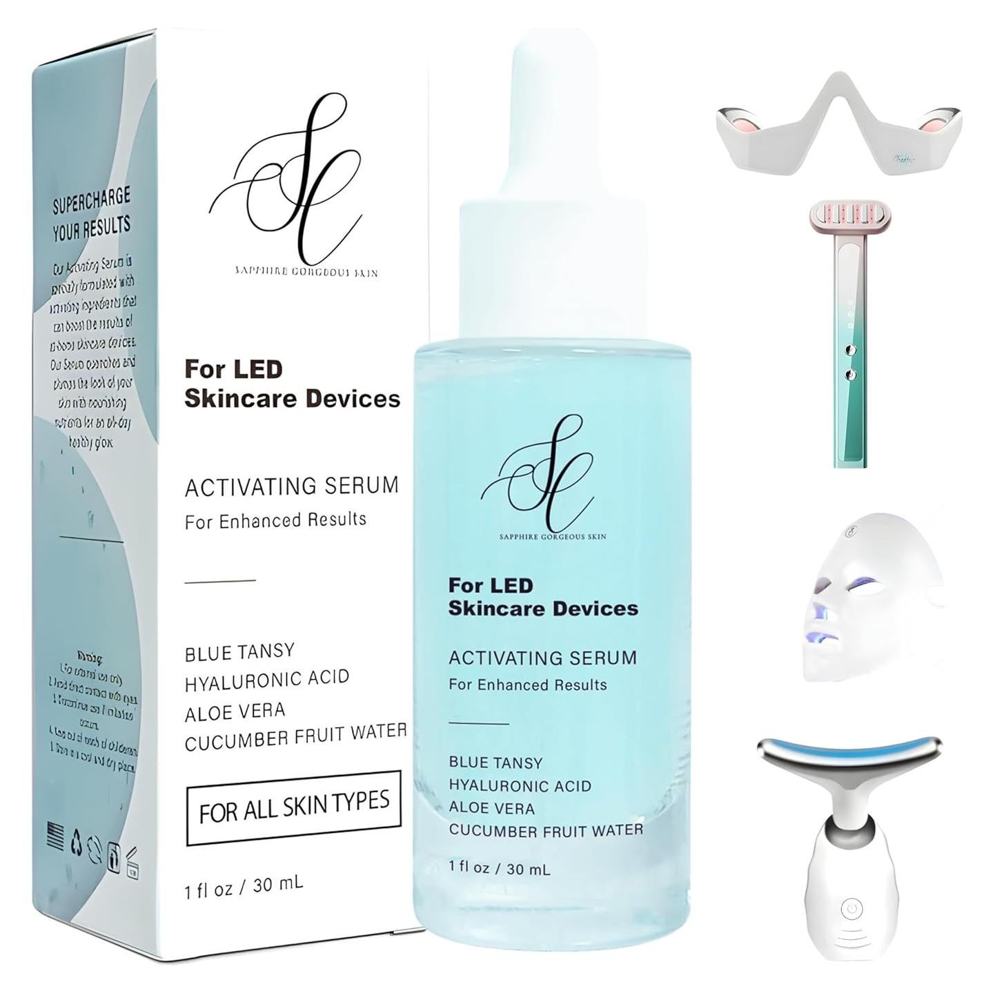 Potenciador de Terapia de Luz Roja BLW 120ml Hidratante