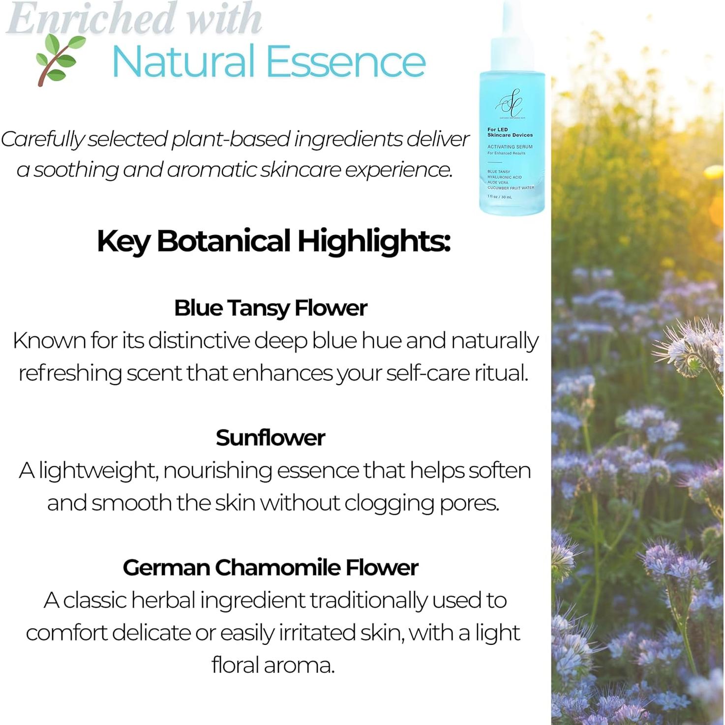 Potenciador de Terapia de Luz Roja BLW 120ml Hidratante