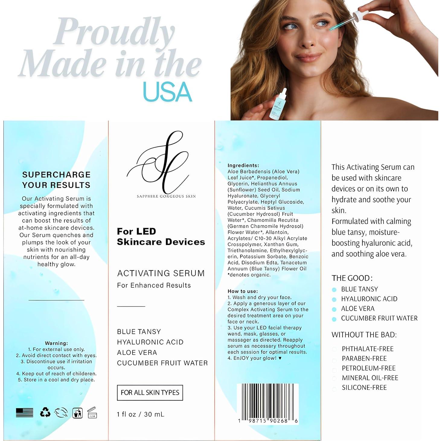 Potenciador de Terapia de Luz Roja BLW 120ml Hidratante