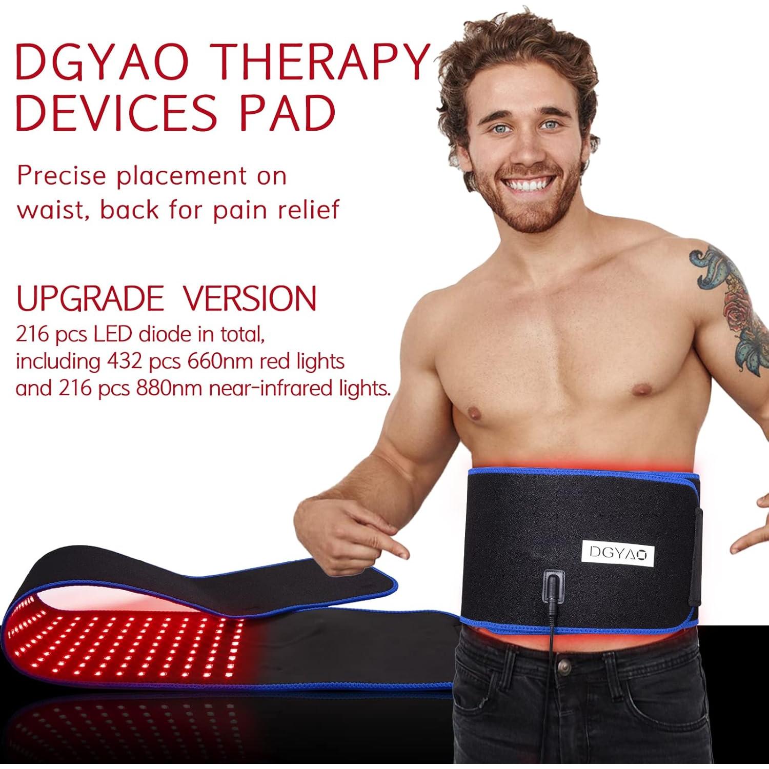 Terapia de Luz Infrarroja Roja DGXINJUN para Alivio Muscular