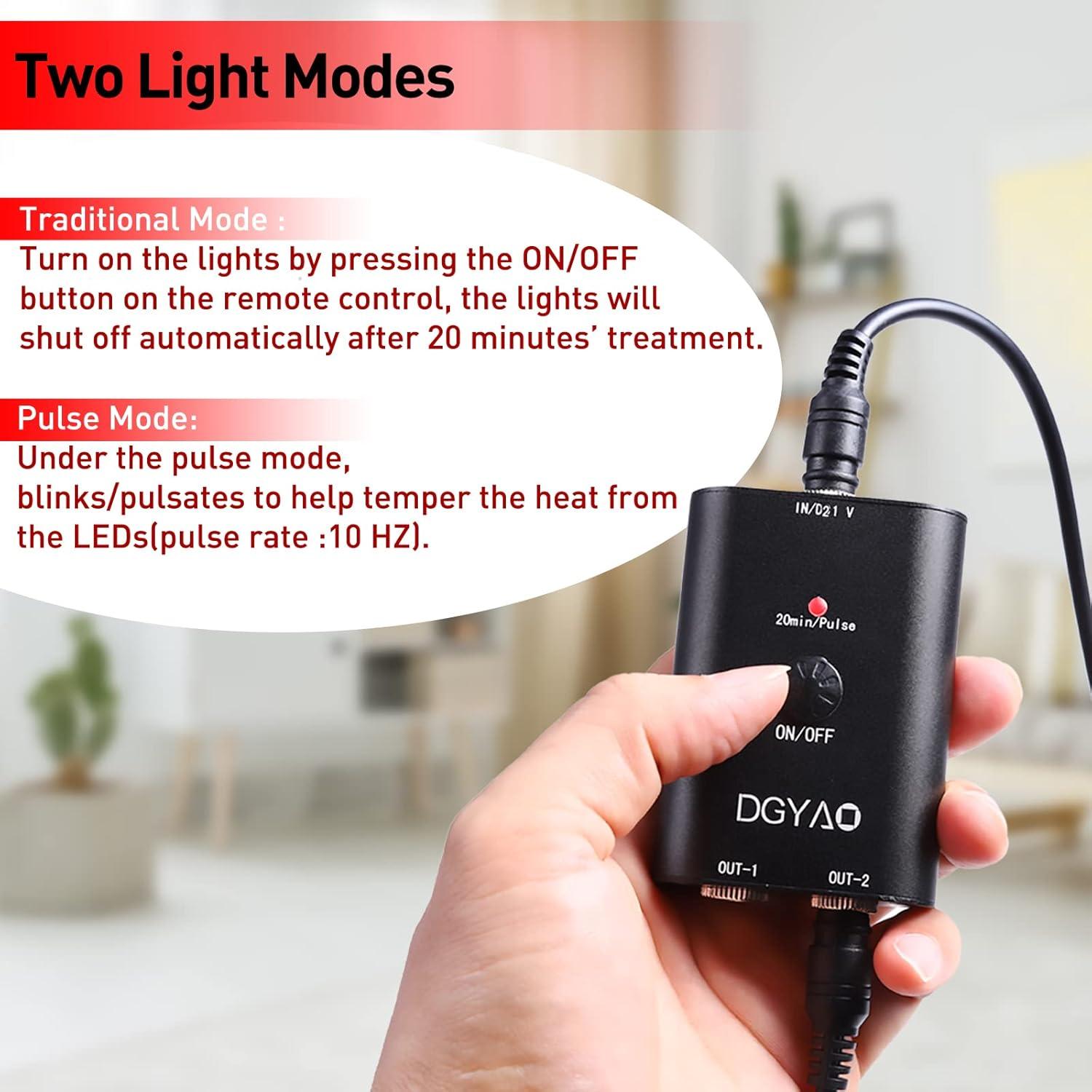 Terapia de Luz Infrarroja Roja DGXINJUN para Alivio Muscular