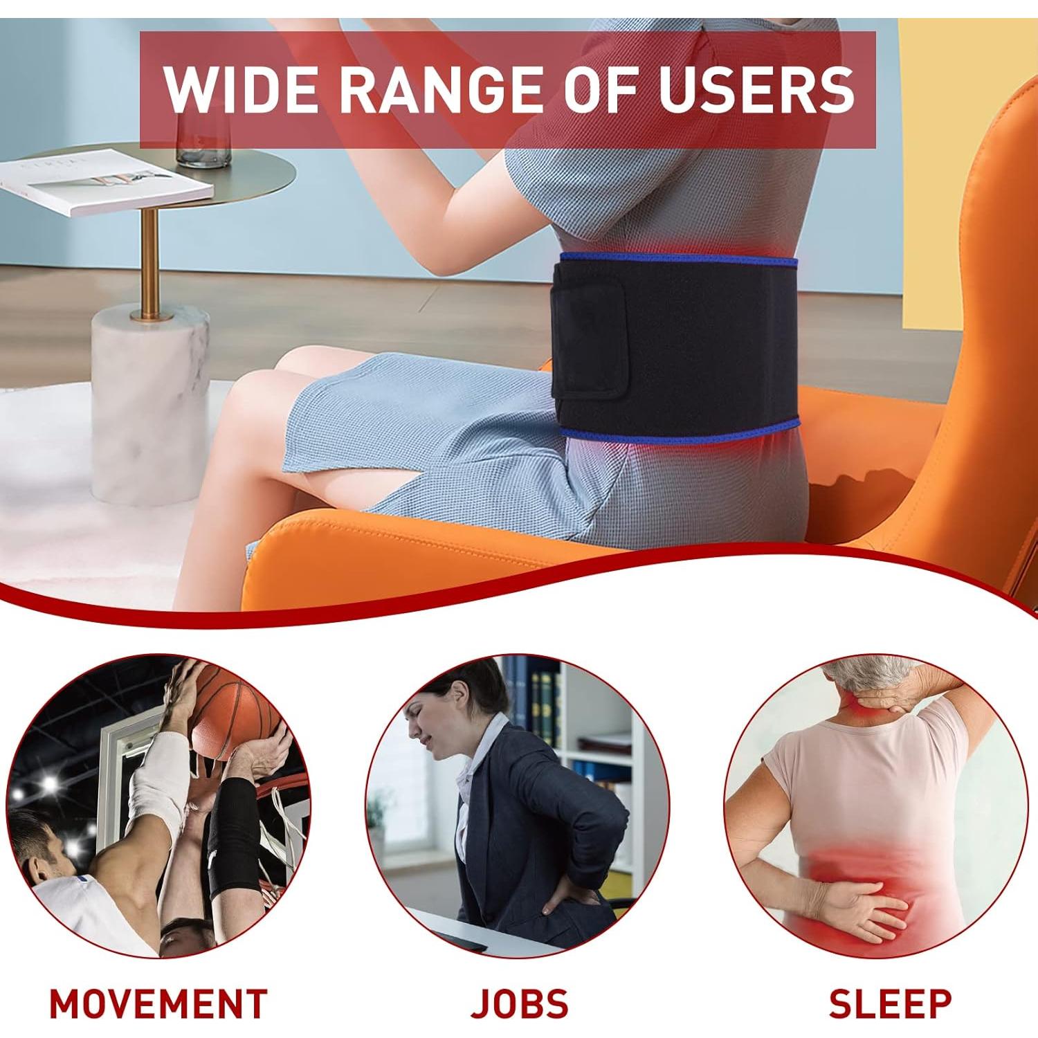 Terapia de Luz Infrarroja Roja DGXINJUN para Alivio Muscular