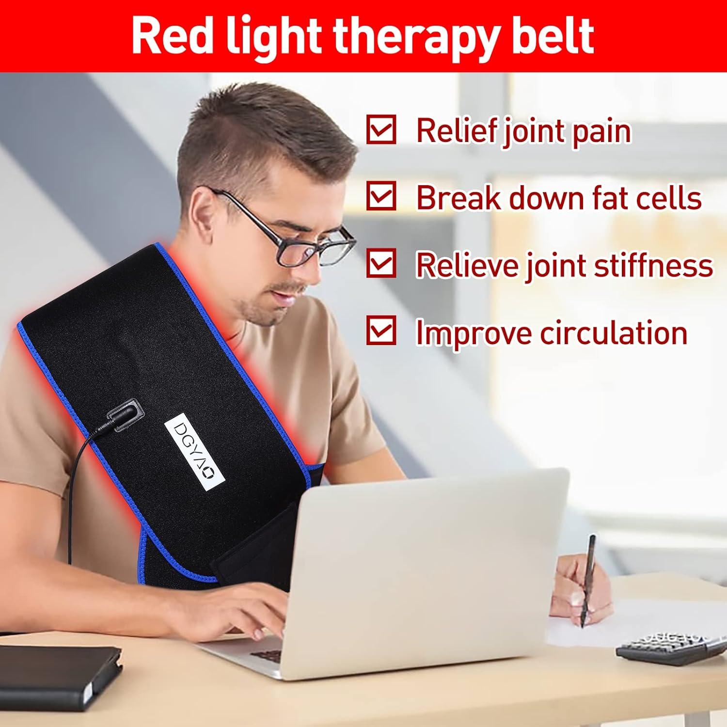 Terapia de Luz Infrarroja Roja DGXINJUN para Alivio Muscular