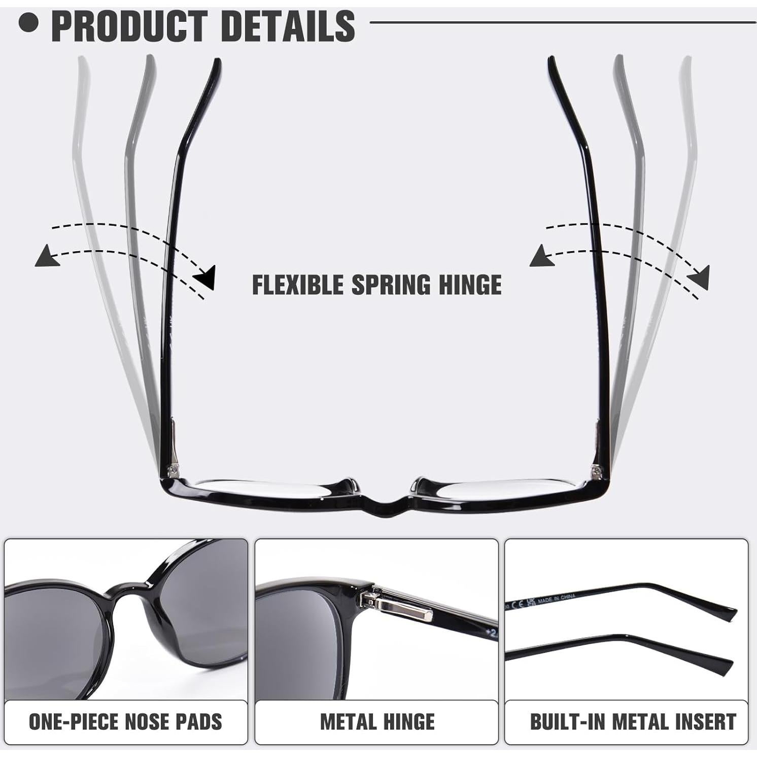 Gafas de lectura OPTOFENDY TR90 UV400 para mujeres