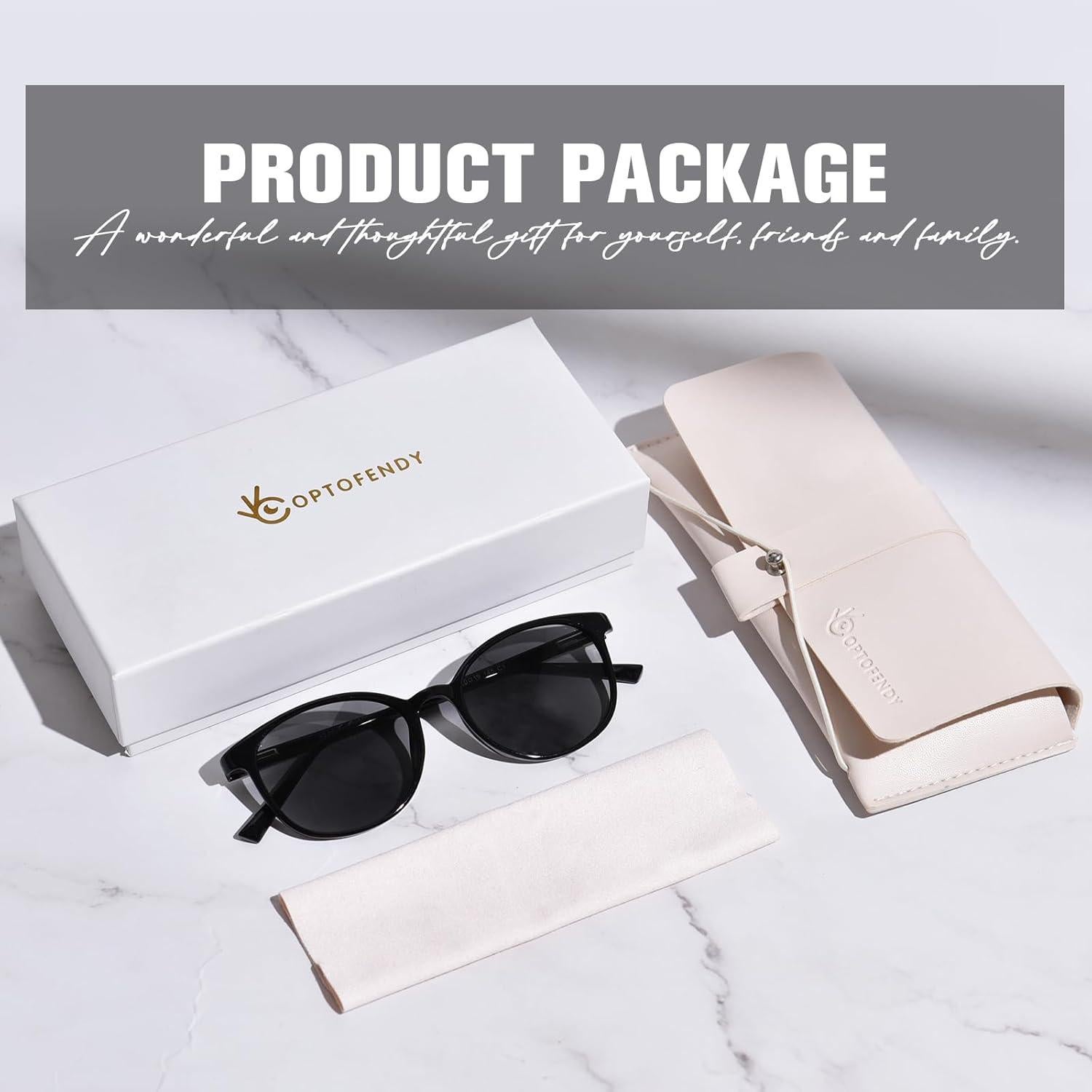 Gafas de lectura OPTOFENDY TR90 UV400 para mujeres