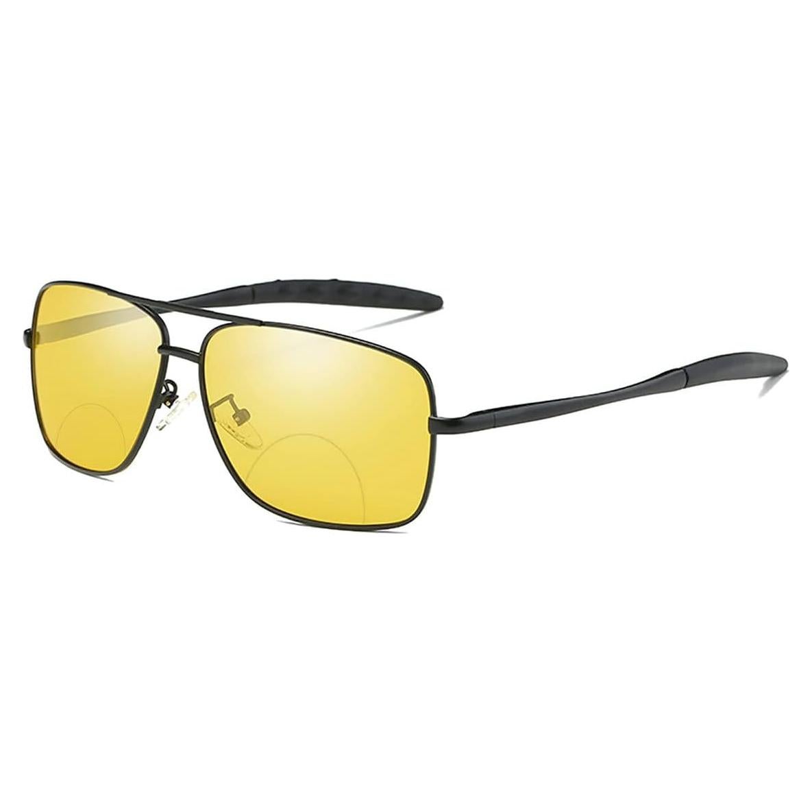 Gafas de Sol Bifocales Laureles para Hombre Lente Amarillo