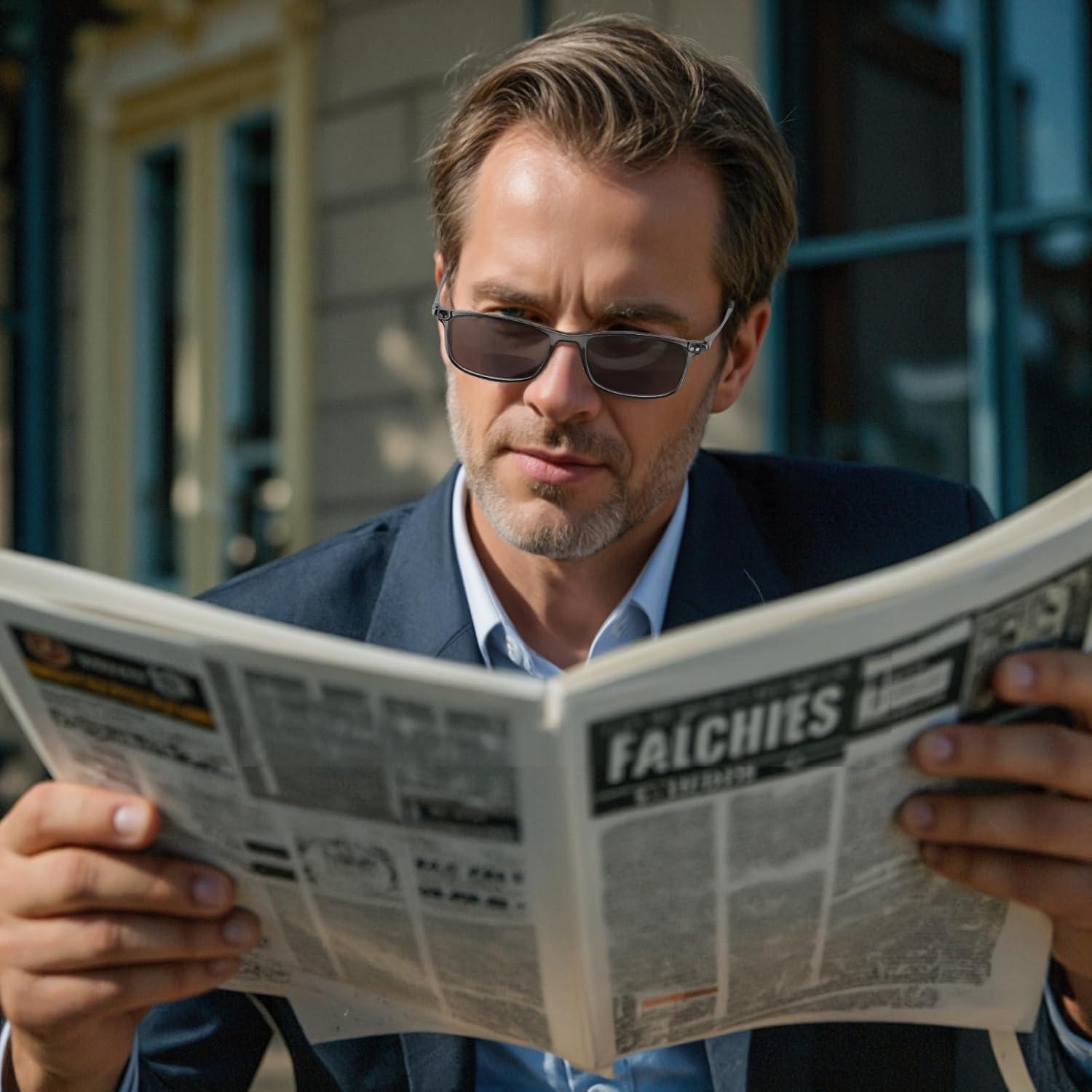 Gafas de sol bifocales SKYOAK +2.0 UV400 marco TR90