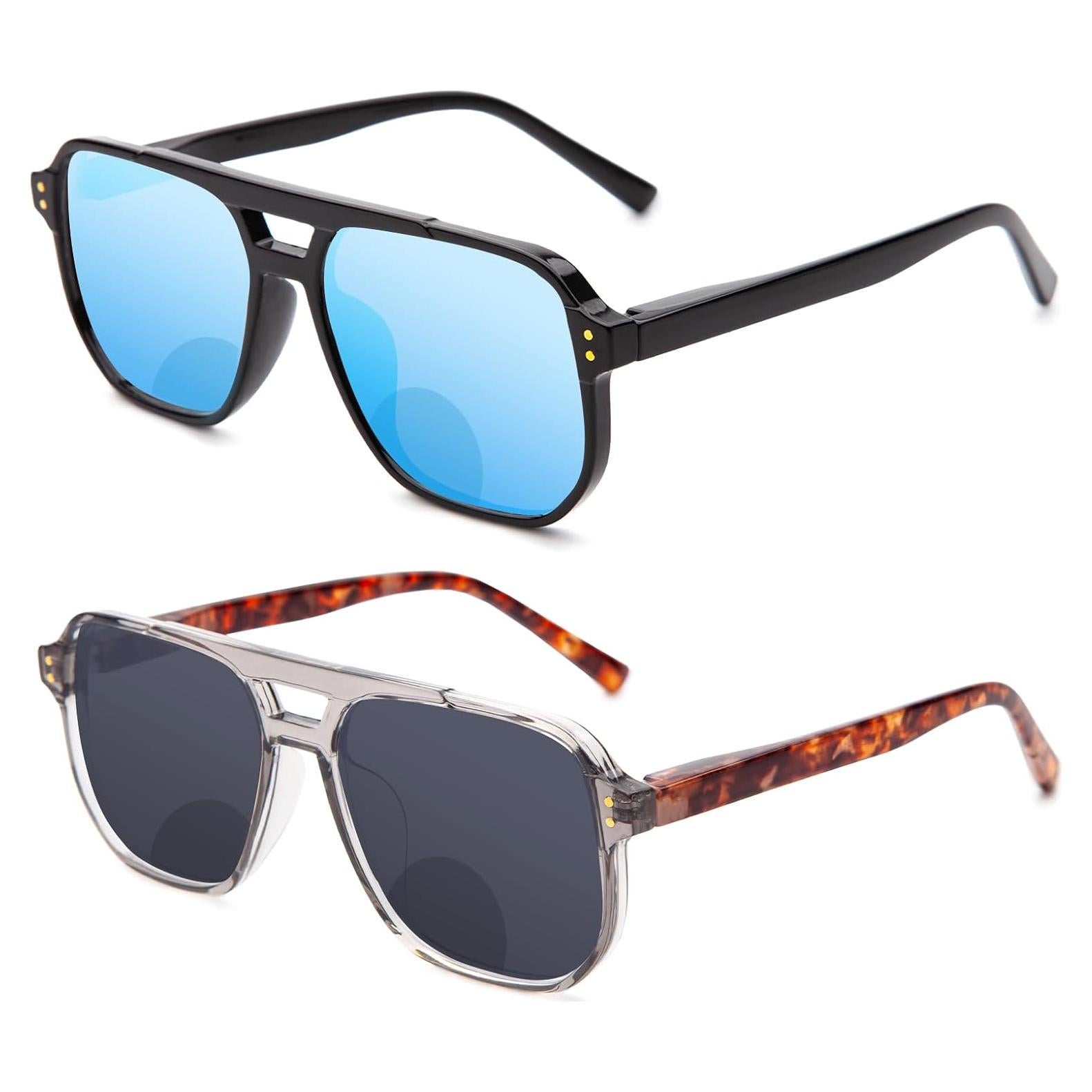 Gafas de lectura bifocales JO UV400 para hombres - 2 paquetes