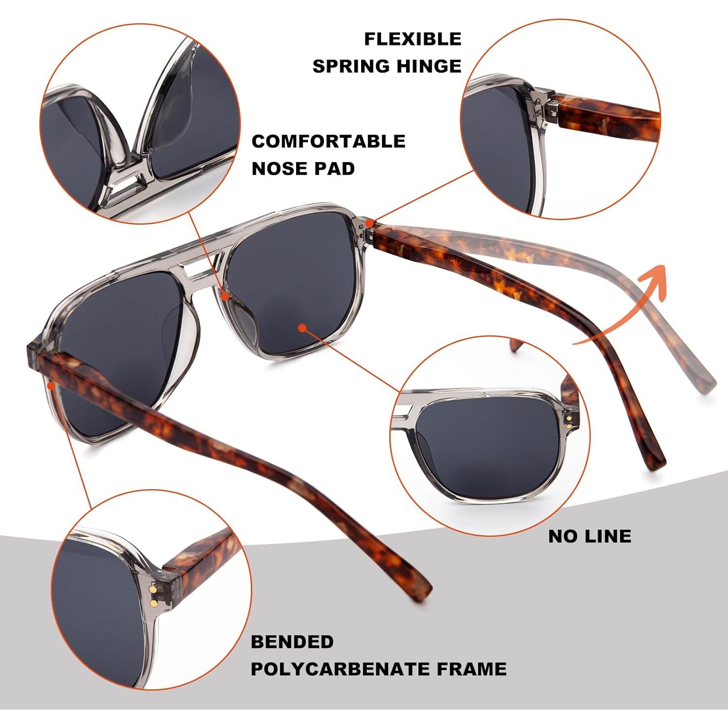 Gafas de lectura bifocales JO UV400 para hombres - 2 paquetes