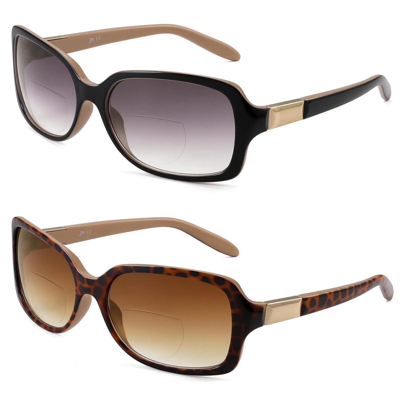 Gafas de Lectura Bifocales JM Cuadradas +3.0 para Mujeres