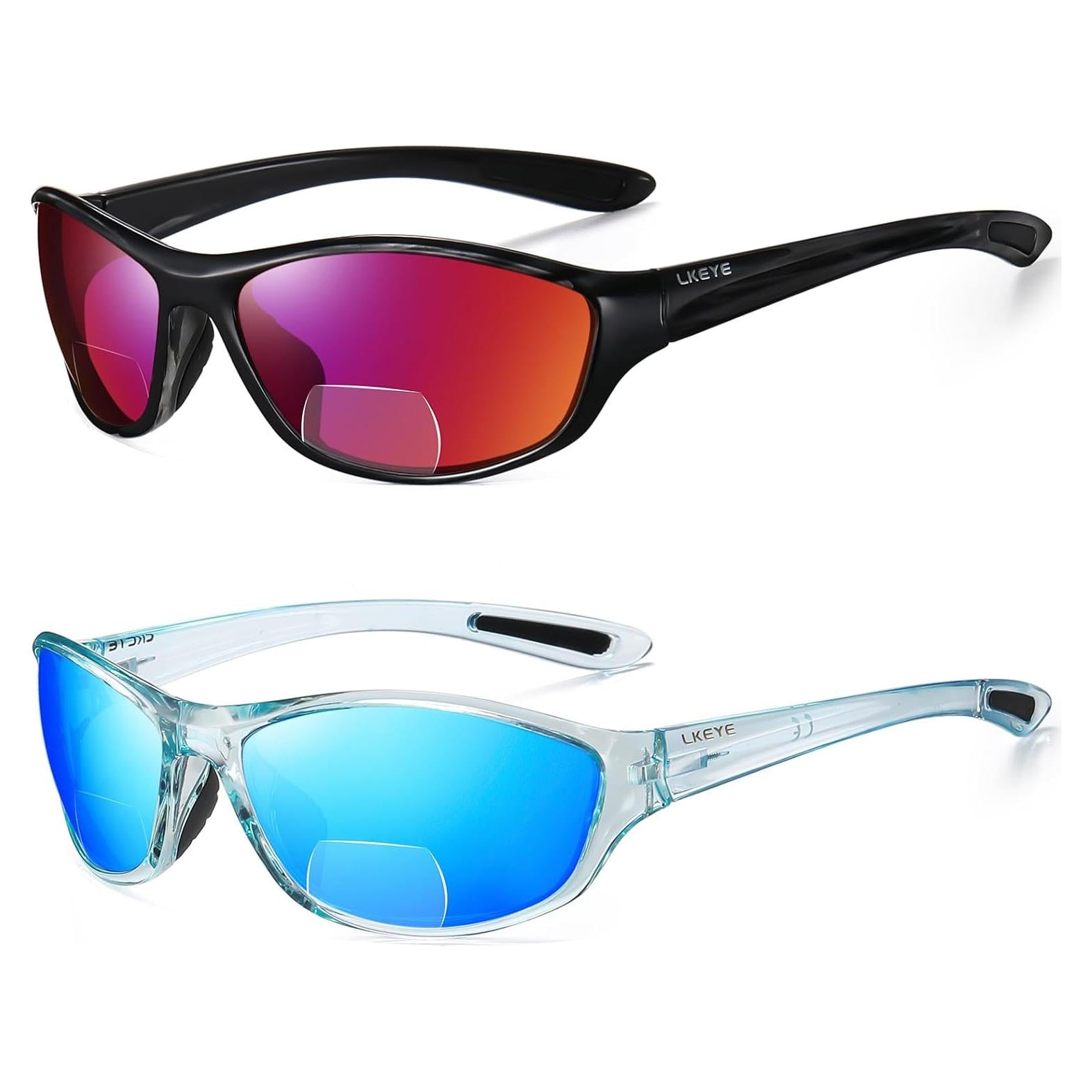 Gafas de Sol Bifocales LKEYE 1.0D UV400 Estilo Deportivo
