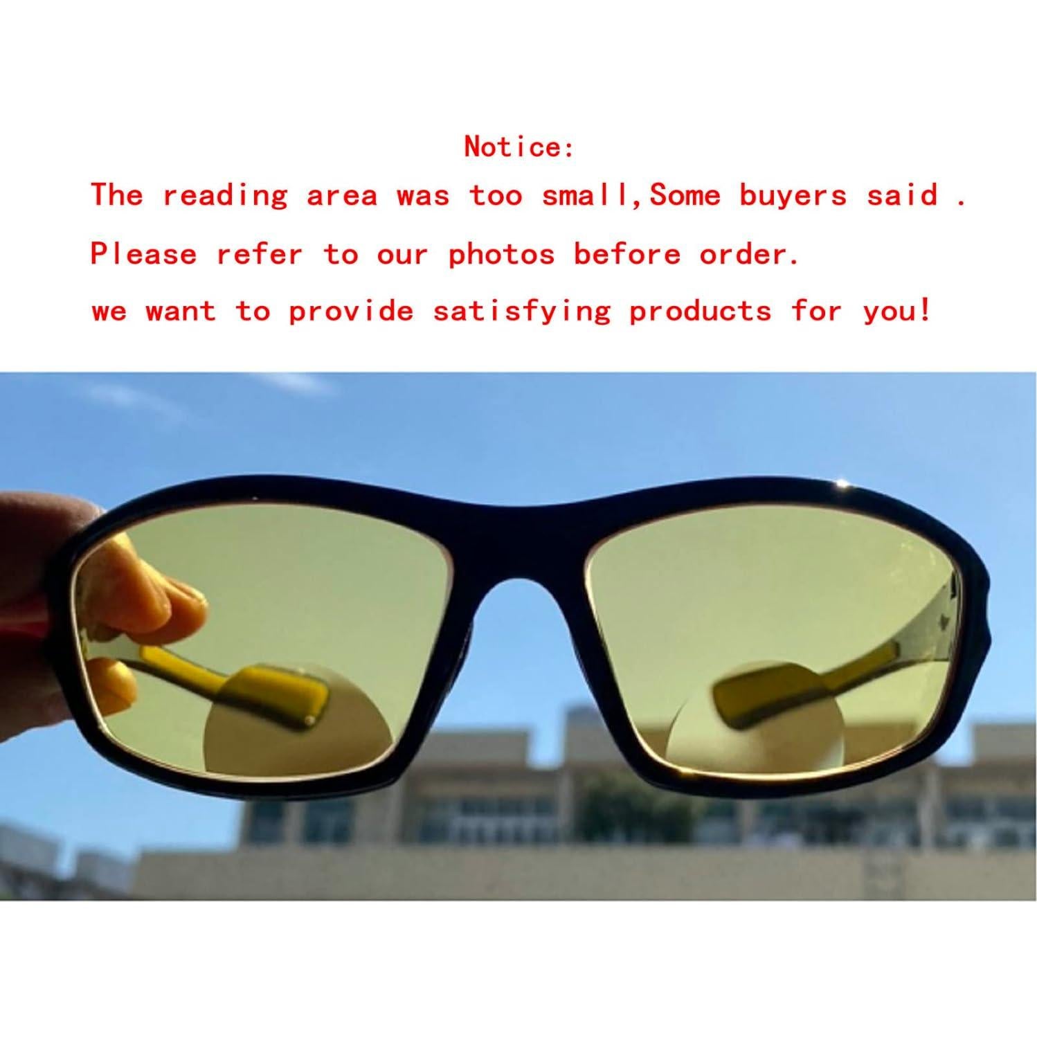 Gafas de sol bifocales para lectura y conducción nocturna