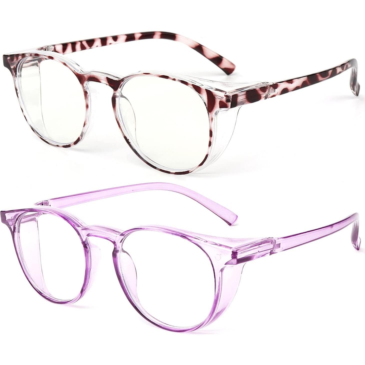 Gafas de Lectura Bifocales Outray 2.5x Luz Azul Púrpura