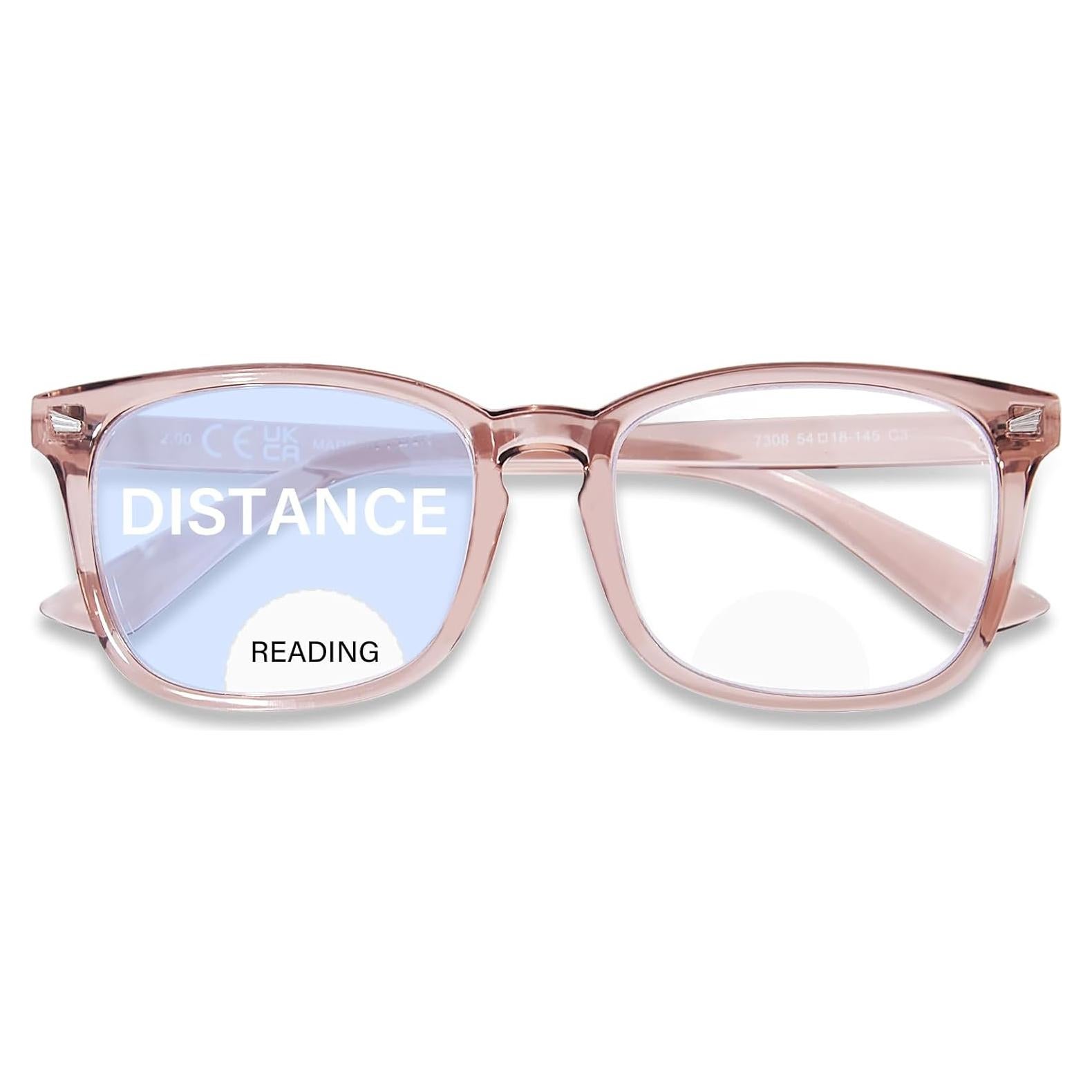 Gafas Bifocales OPTOFENDY Rosa Bebé 1.0x Antirreflejo