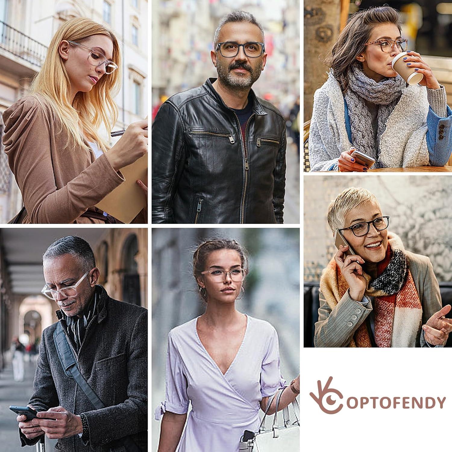 Gafas Bifocales OPTOFENDY Rosa Bebé 1.0x Antirreflejo