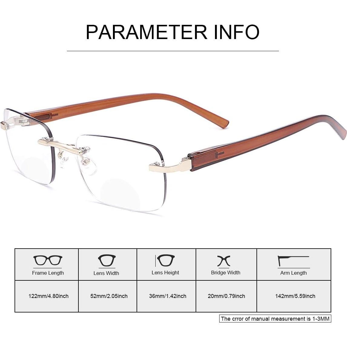 Gafas de lectura bifocales YIMI fotoquímicas UV400