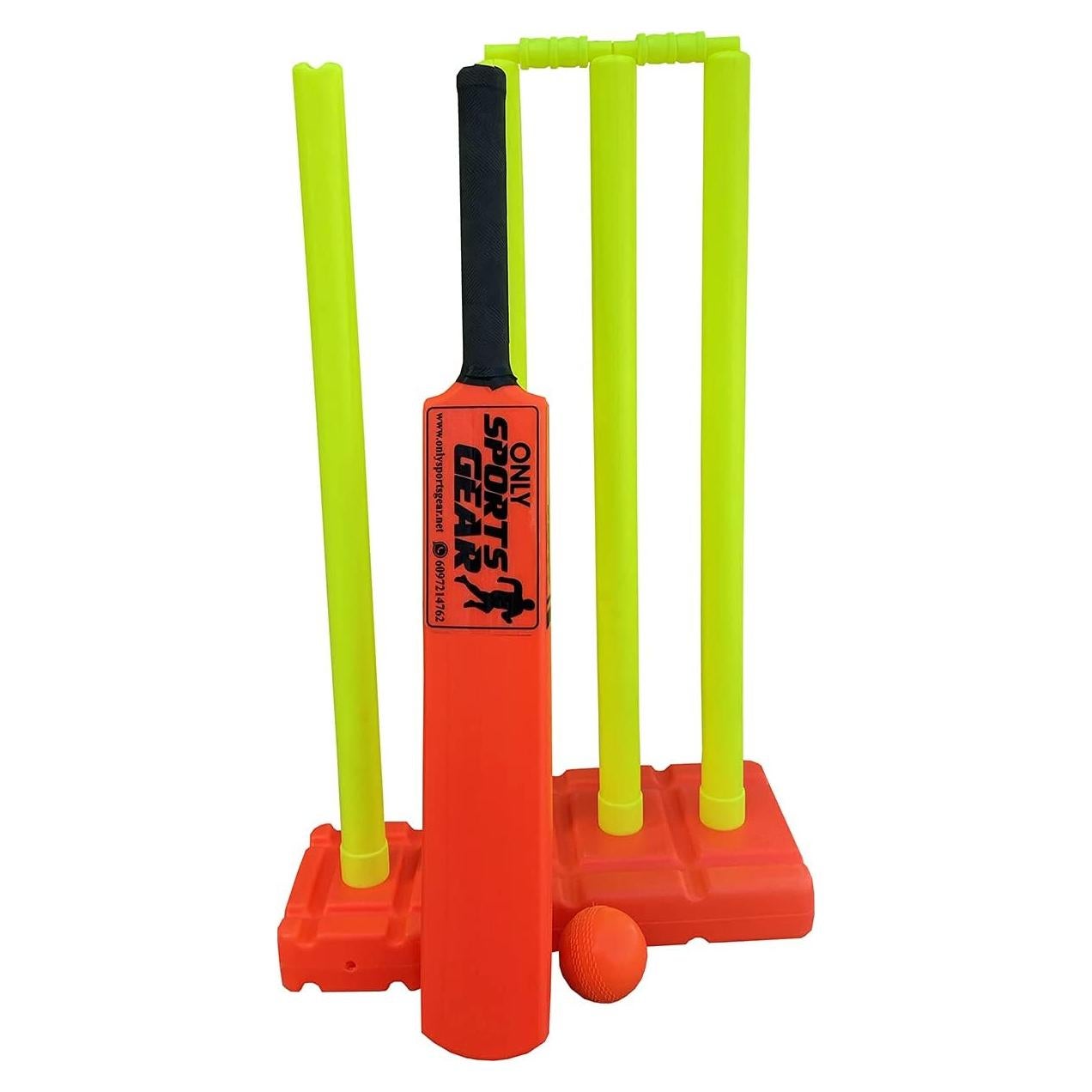 Juego de Cricket Infantil Sportsgear US - Bate, Pelota, Estacas