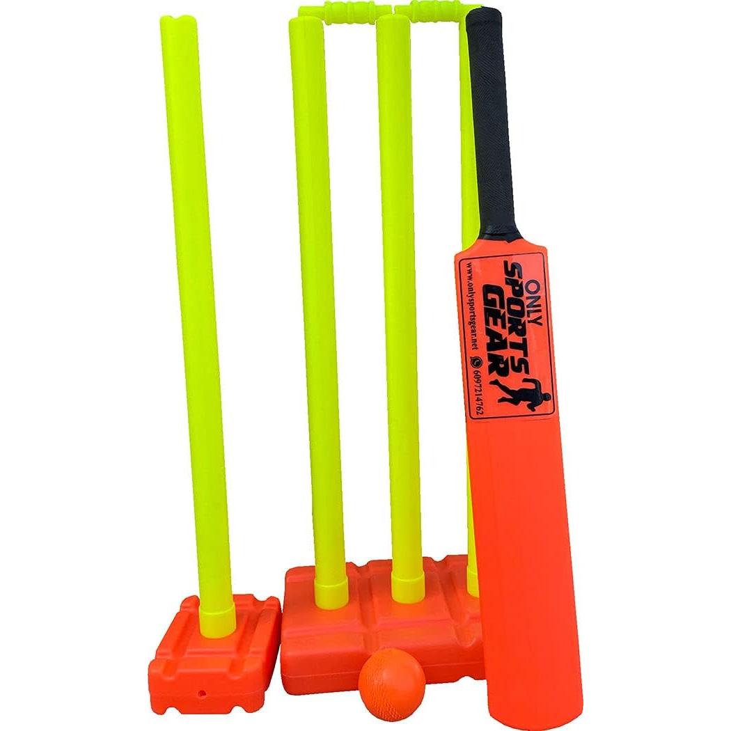 Juego de Cricket Infantil Sportsgear US - Bate, Pelota, Estacas
