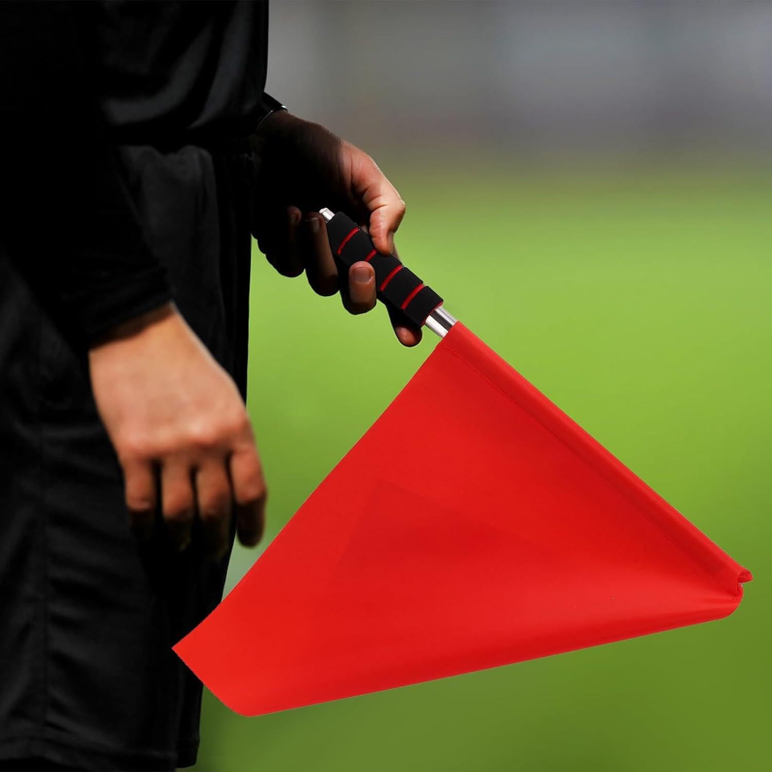 Banderas de Voleibol Juez de Línea Lyreh 36x32cm Rojas