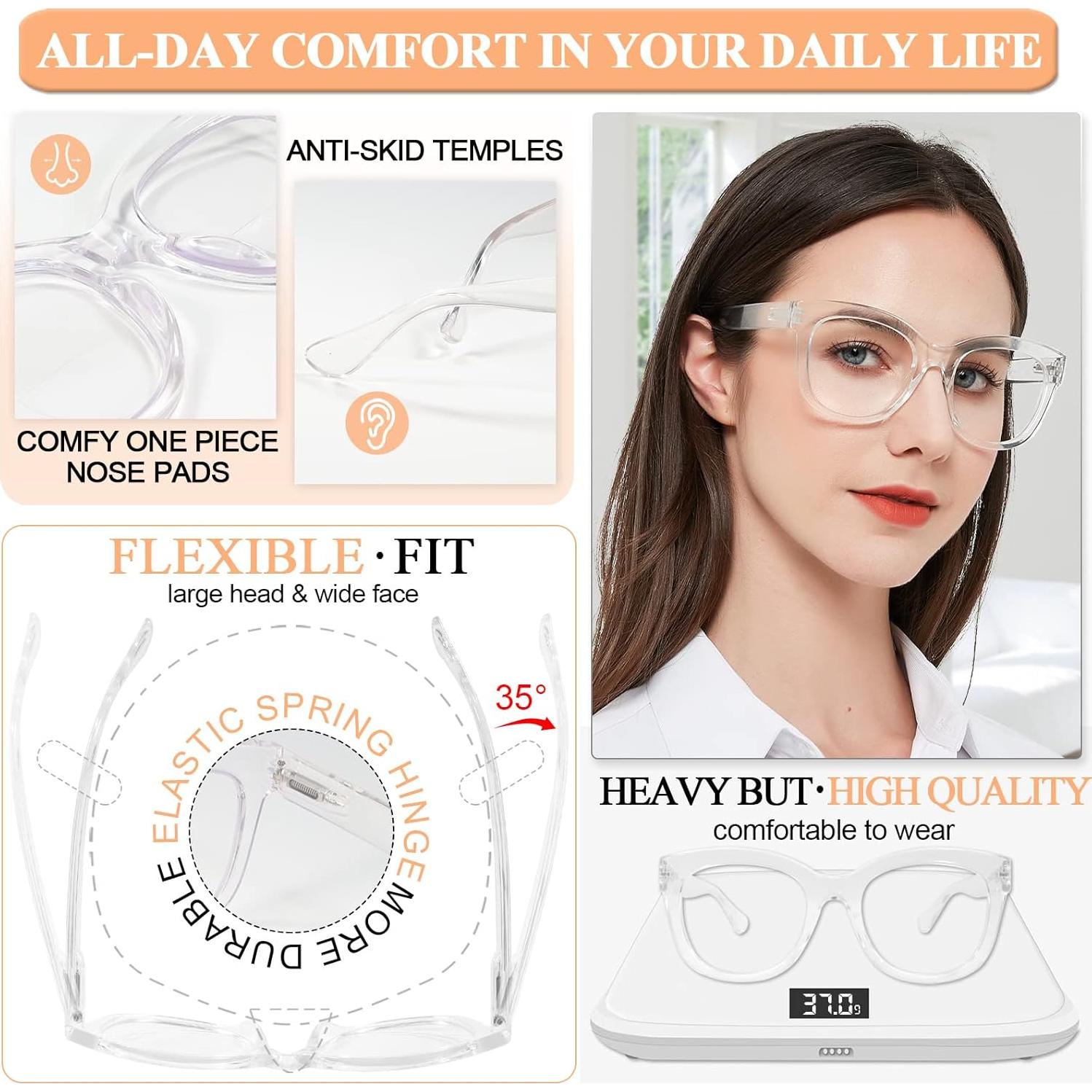 Gafas de Lectura Bifocales MARE AZZURO 3.0 Oversized UV400