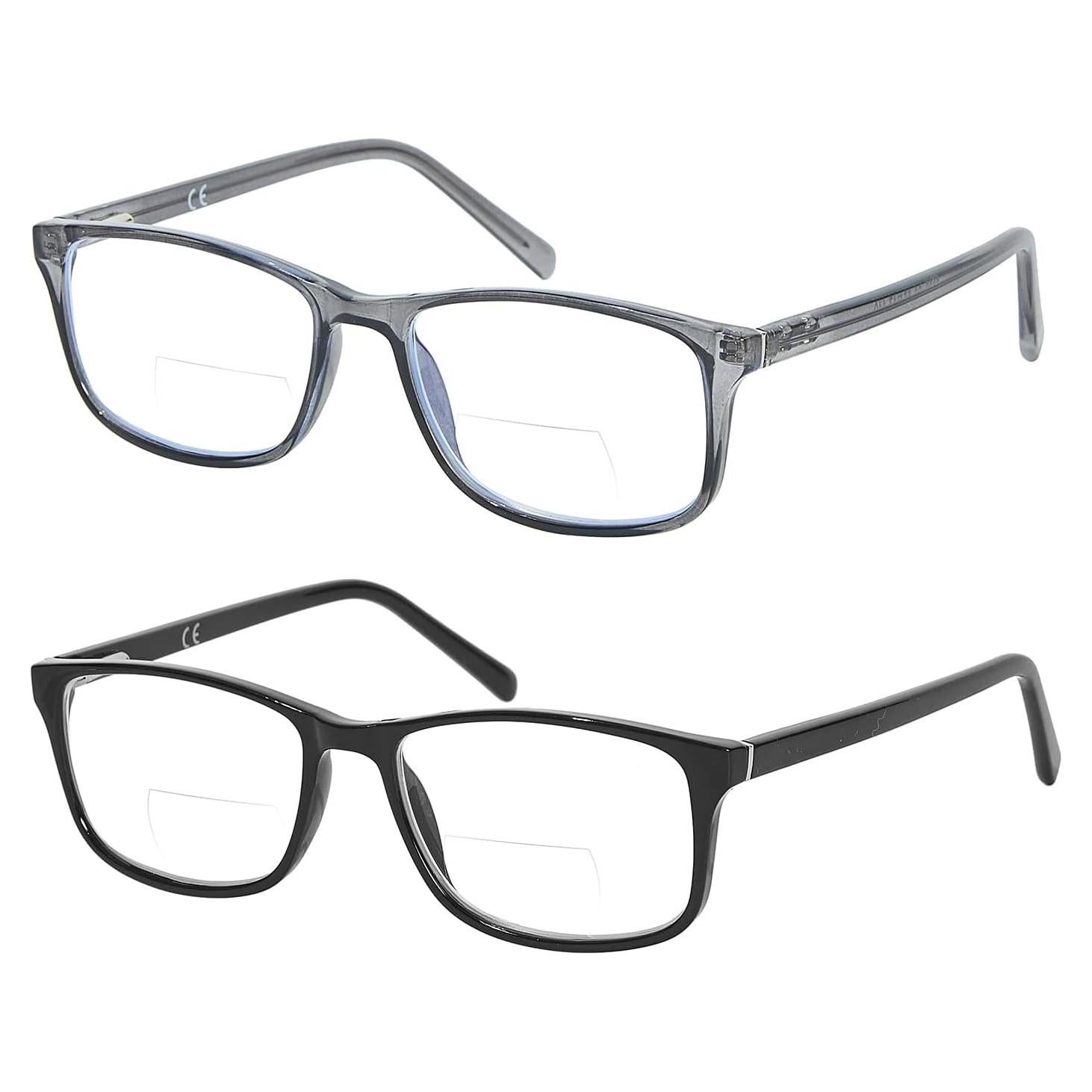 Gafas de lectura bifocales Kafirlo con bloqueo luz azul 1.75D